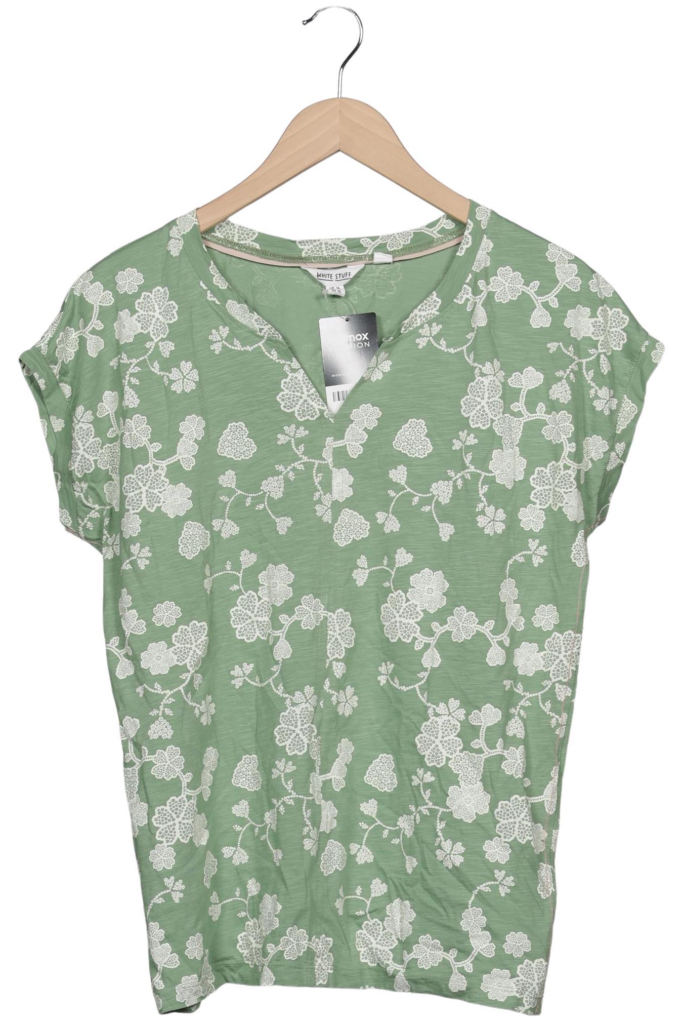 

White Stuff Damen T-Shirt, hellgrün, Gr. 44