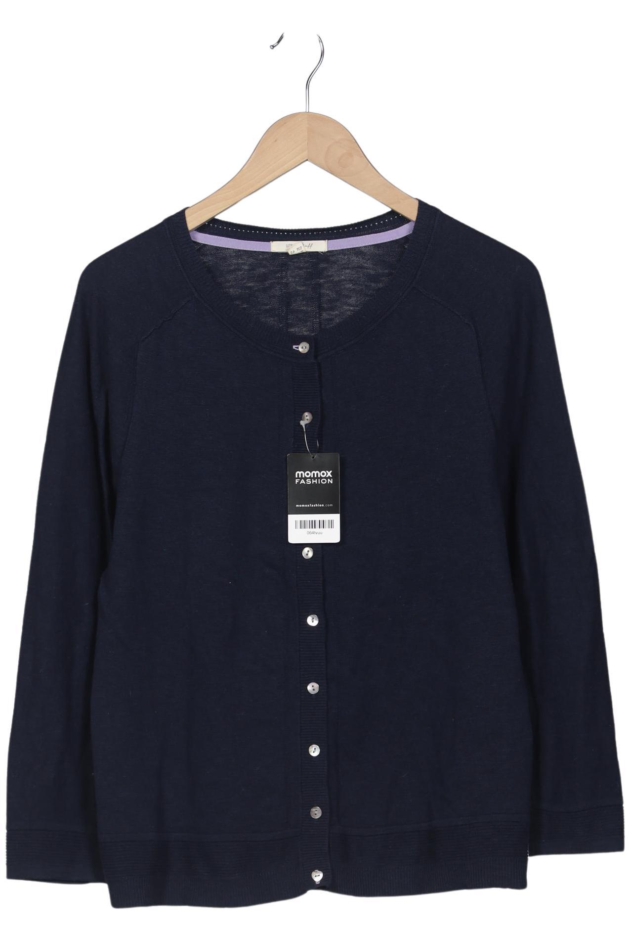 

White Stuff Damen Strickjacke, marineblau, Gr. 46