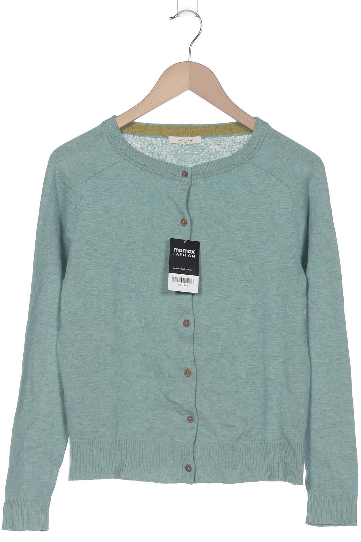 

White Stuff Damen Strickjacke, türkis, Gr. 40
