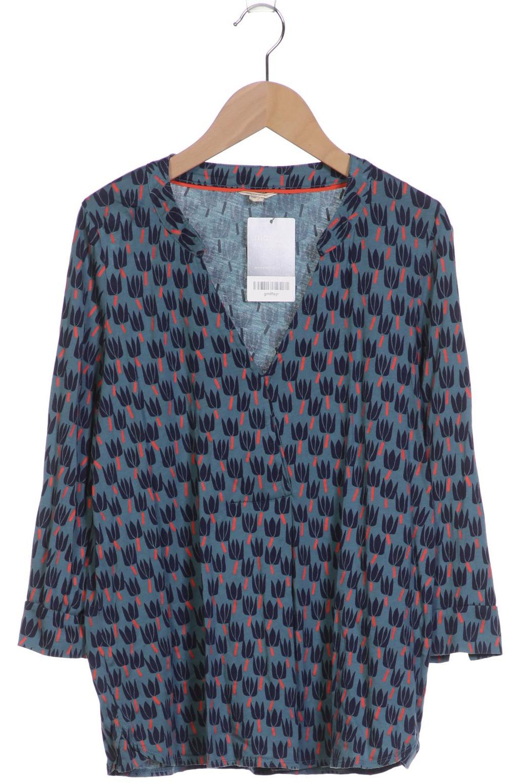 

White Stuff Damen Langarmshirt, blau, Gr. 36
