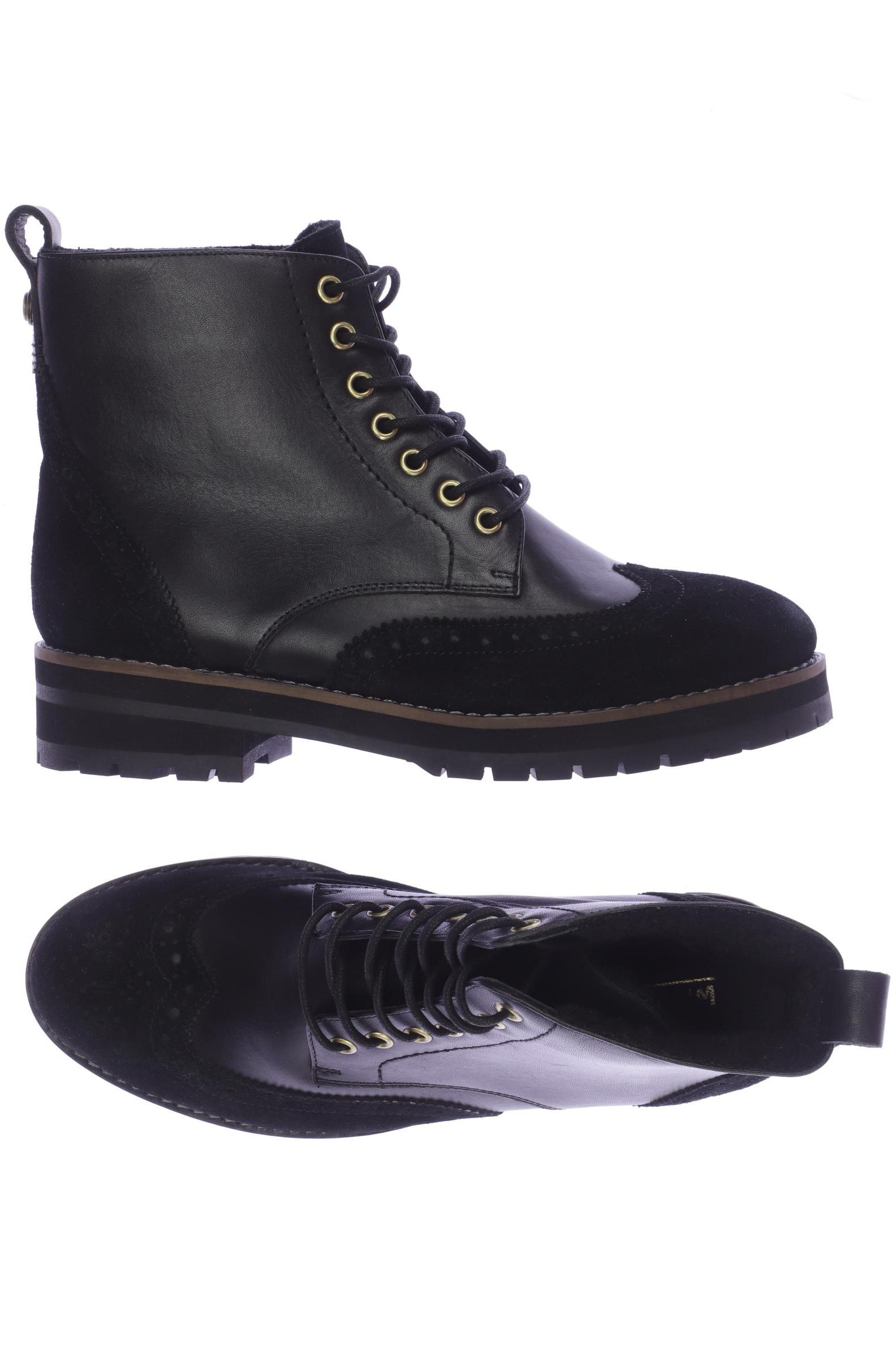 

White Stuff Damen Stiefelette, schwarz, Gr. 37