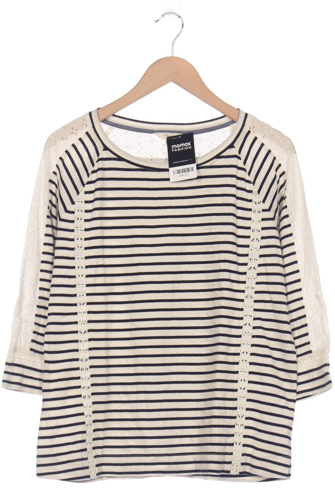 

White Stuff Damen Langarmshirt, weiß, Gr. 42