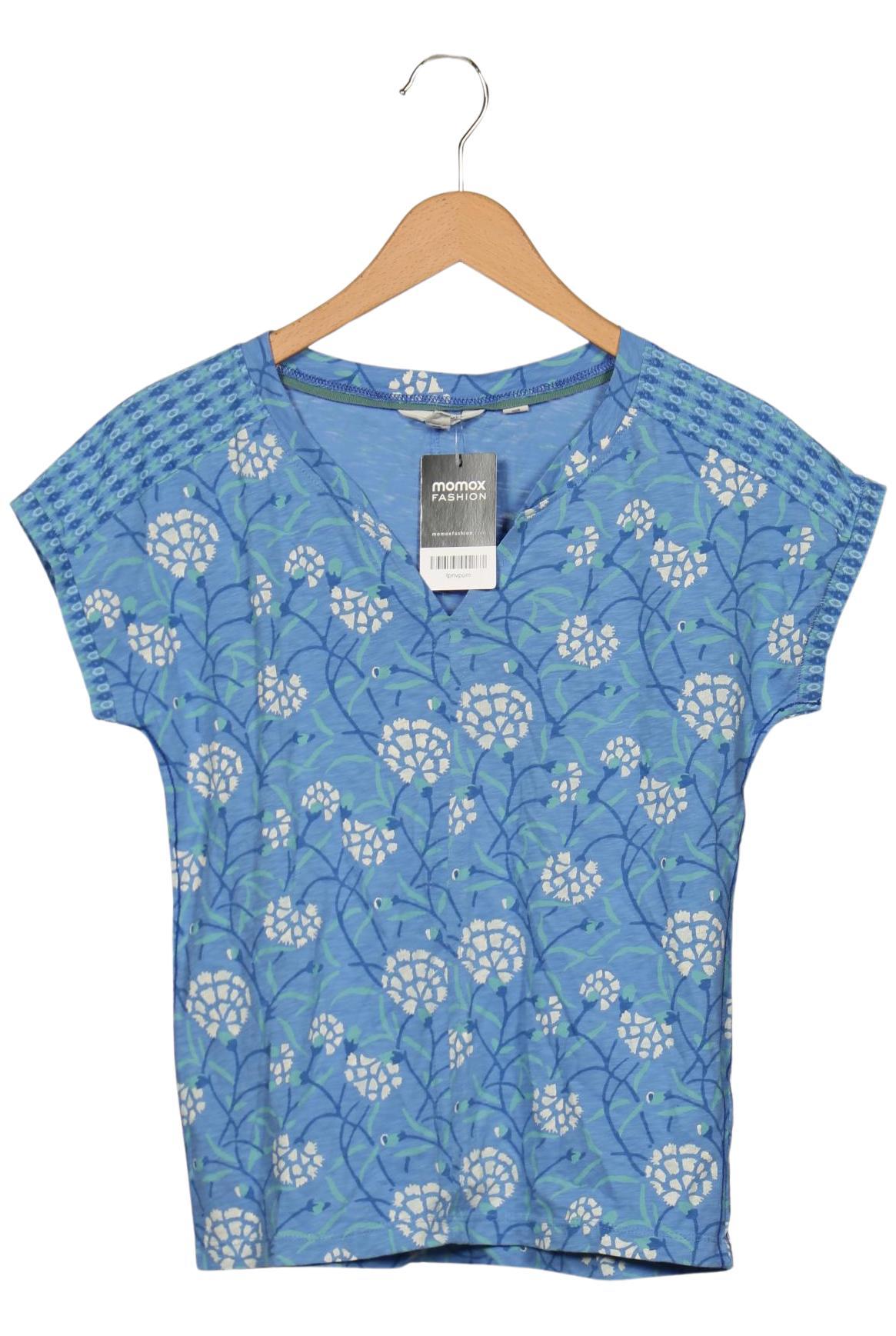 

White Stuff Damen T-Shirt, blau, Gr. 34