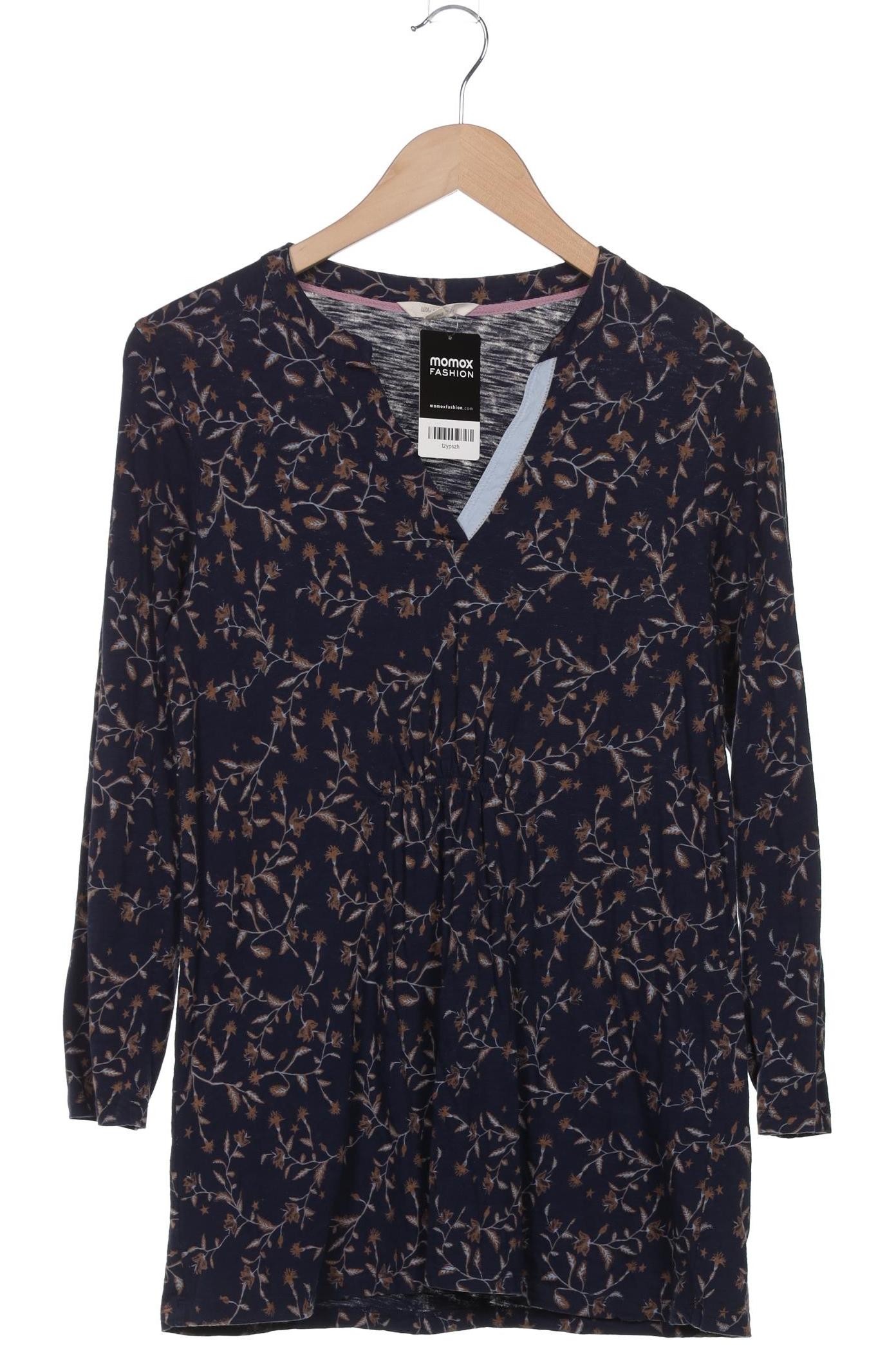 

White Stuff Damen Langarmshirt, marineblau, Gr. 36