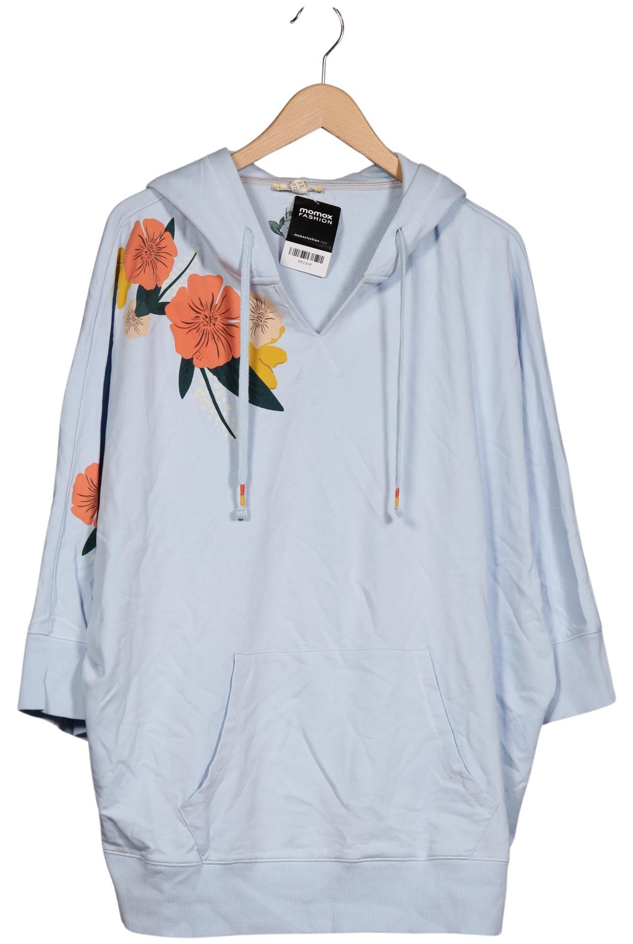 

White Stuff Damen Kapuzenpullover, hellblau, Gr. 50