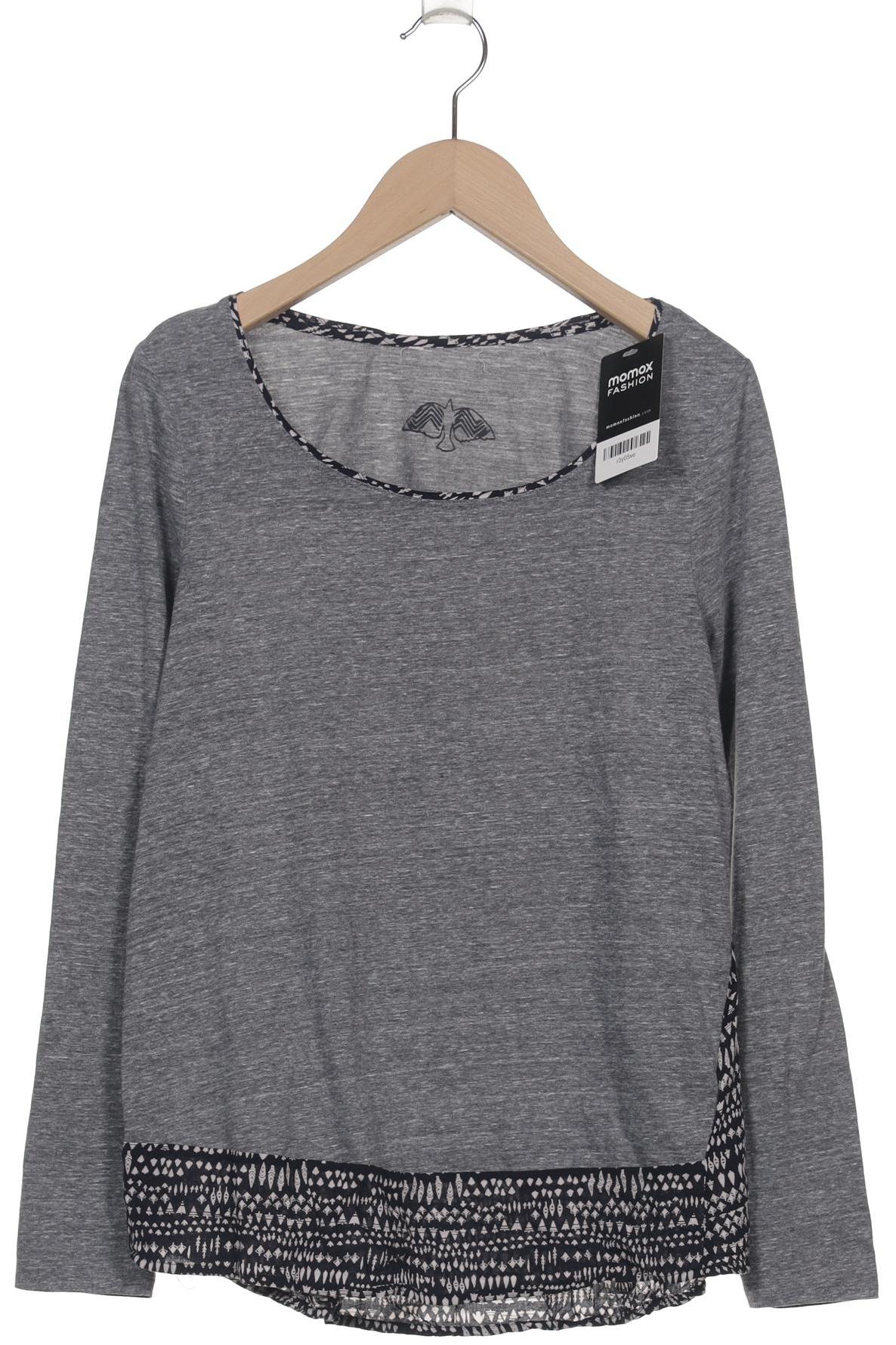 

White Stuff Damen Langarmshirt, grau, Gr. 36