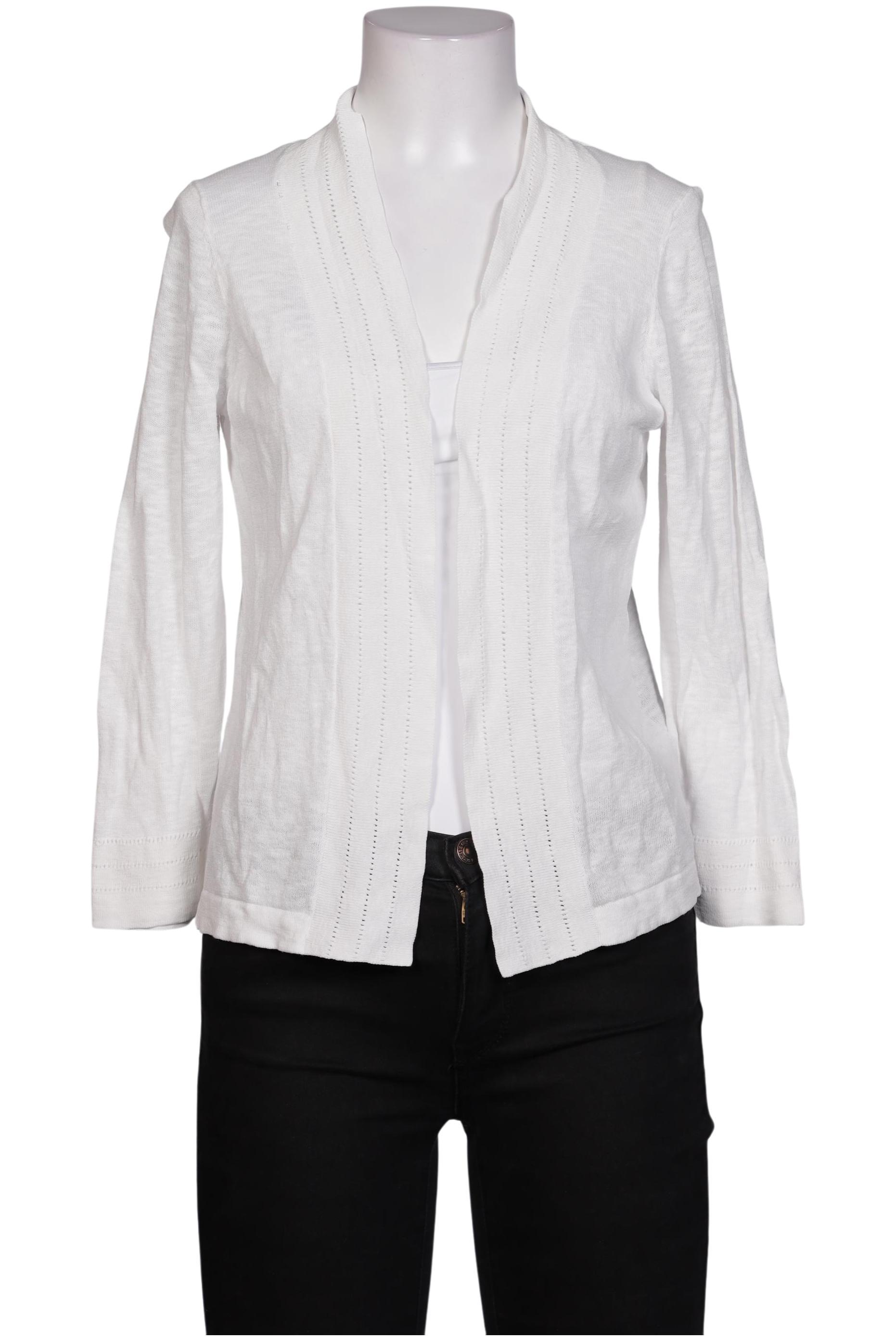 

White Stuff Damen Strickjacke, weiß, Gr. 36