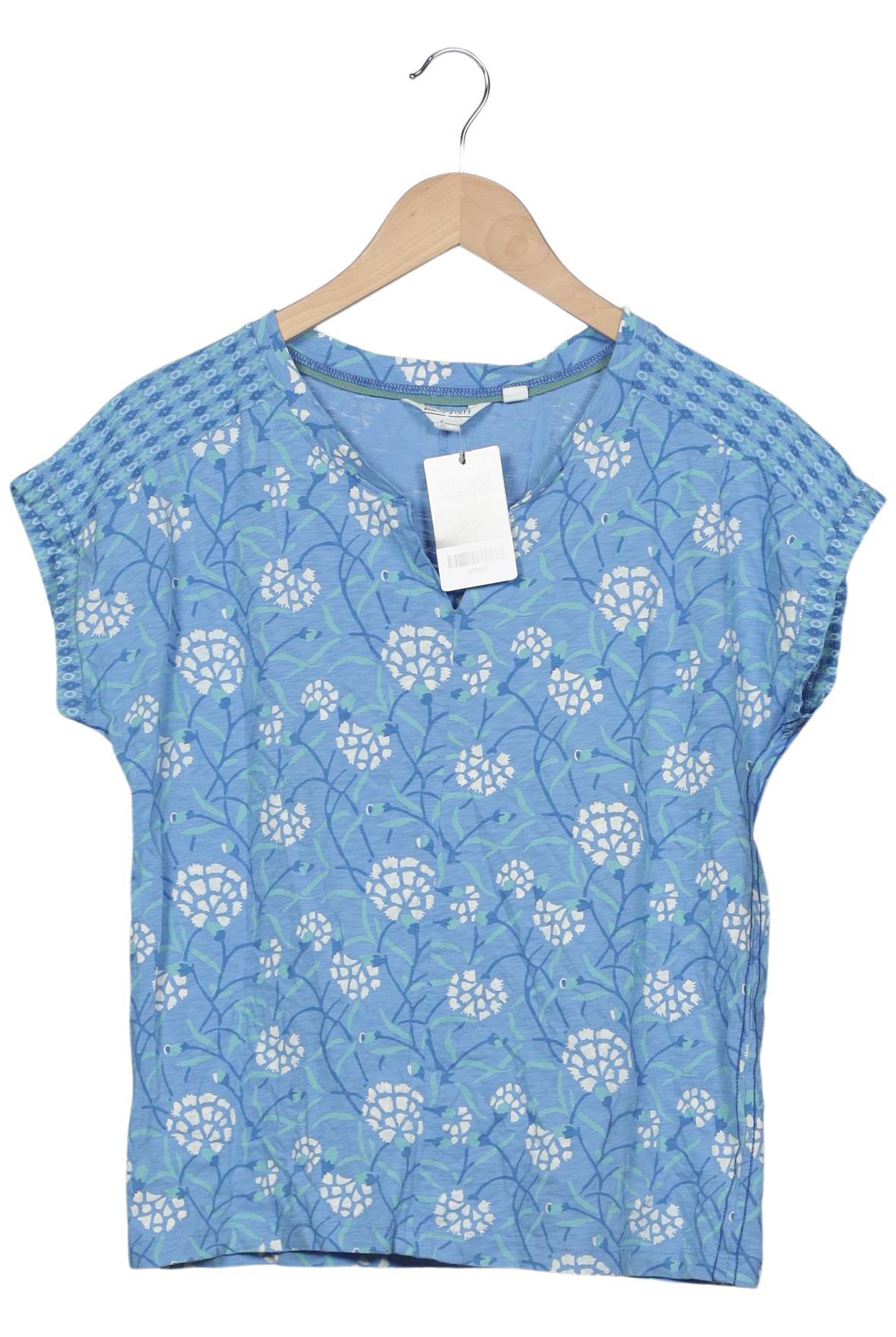 

White Stuff Damen T-Shirt, blau, Gr. 42