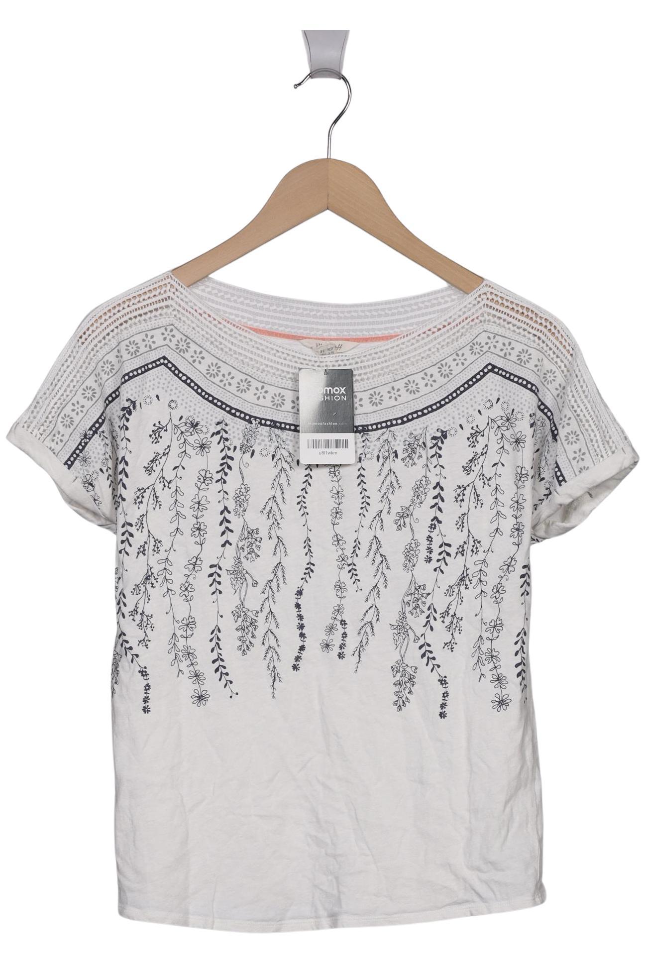 

White Stuff Damen T-Shirt, cremeweiß, Gr. 38
