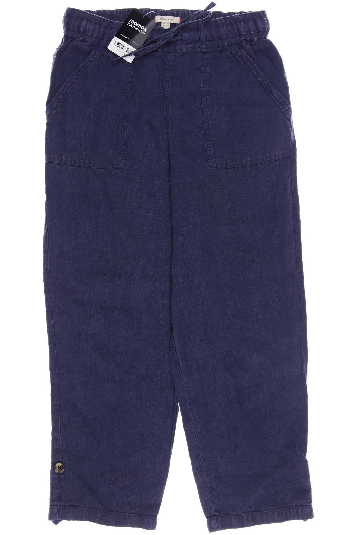 

White Stuff Damen Stoffhose, marineblau, Gr. 38