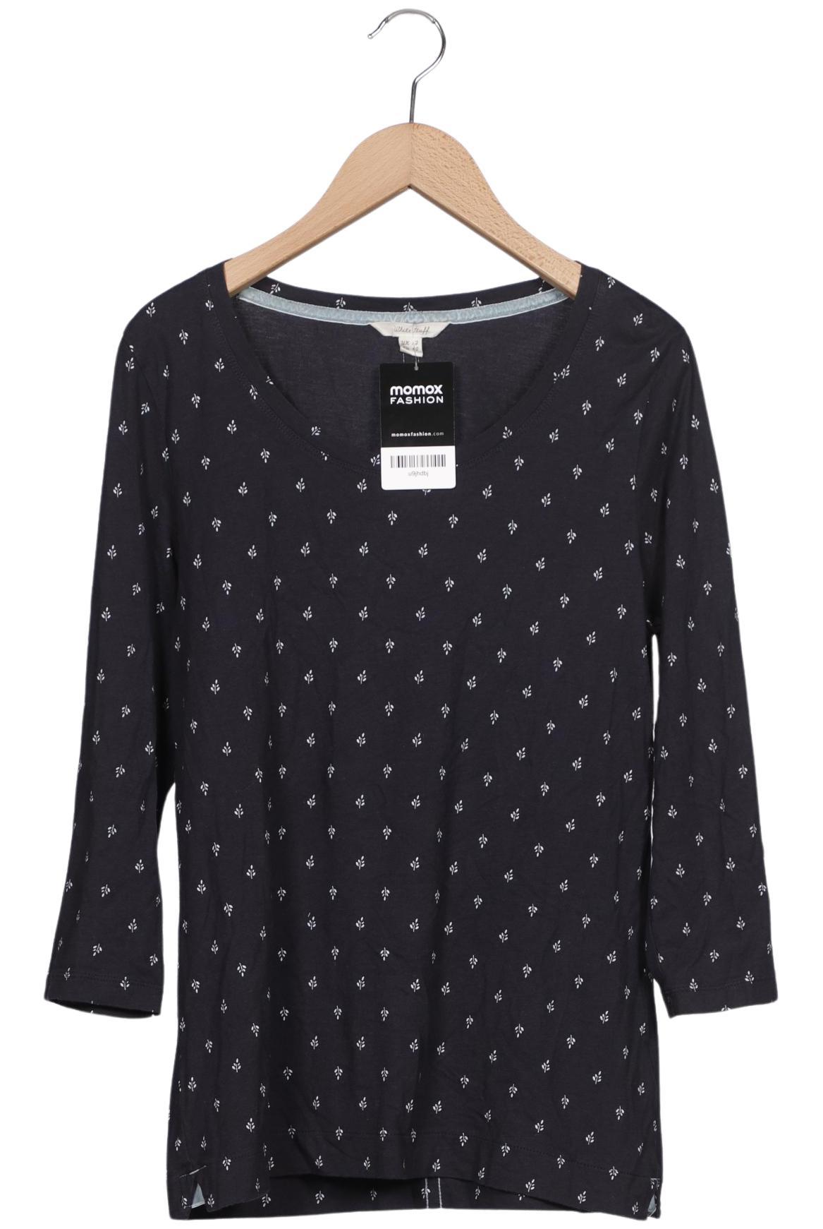 

White Stuff Damen Langarmshirt, marineblau, Gr. 40