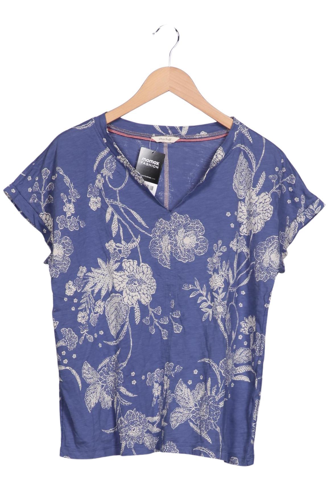 

White Stuff Damen T-Shirt, blau, Gr. 44