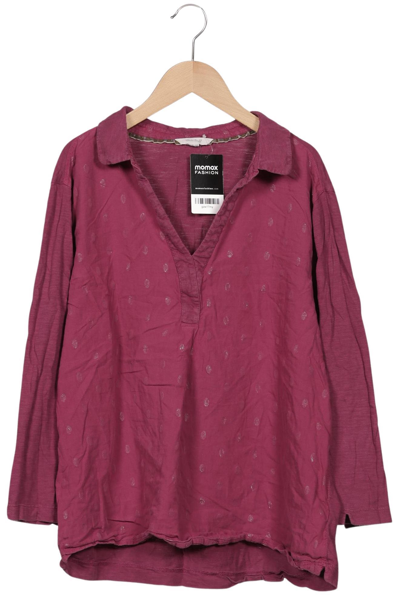 

White Stuff Damen Langarmshirt, bordeaux, Gr. 46