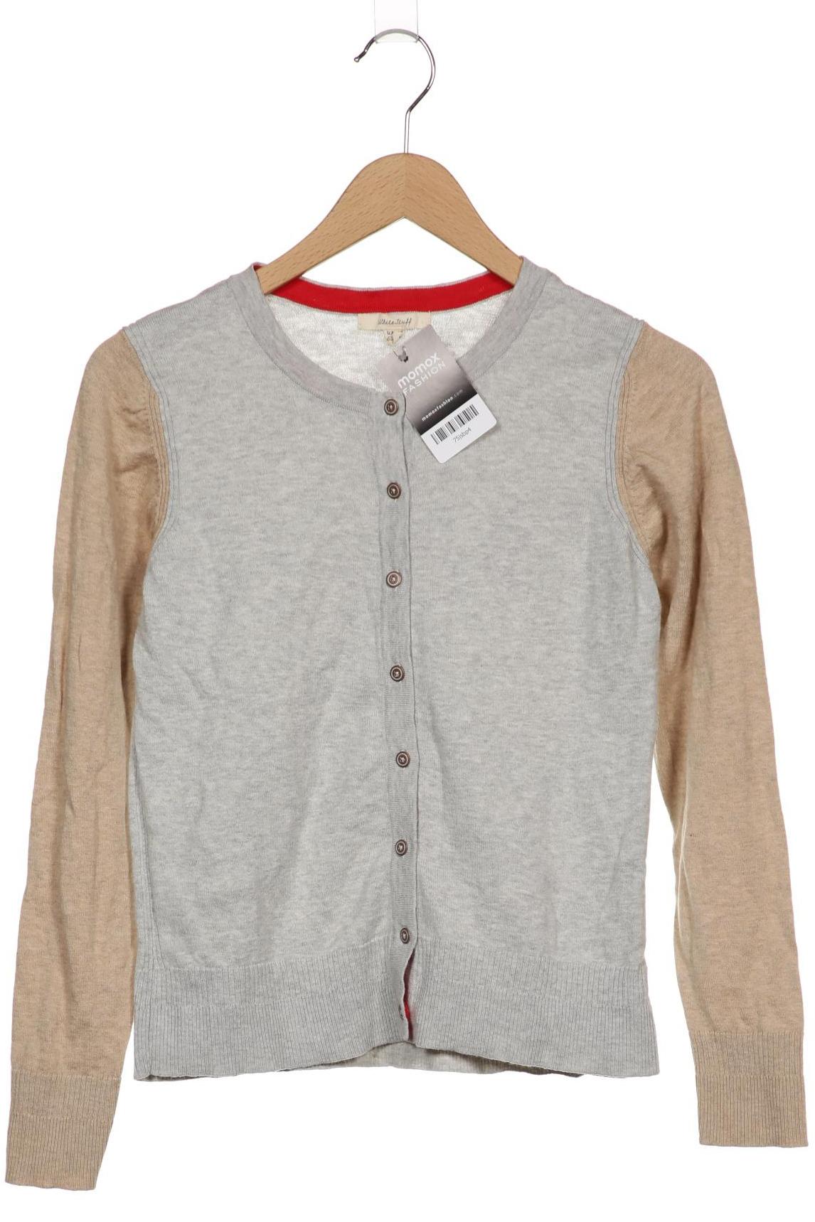 

White Stuff Damen Strickjacke, grau, Gr. 38