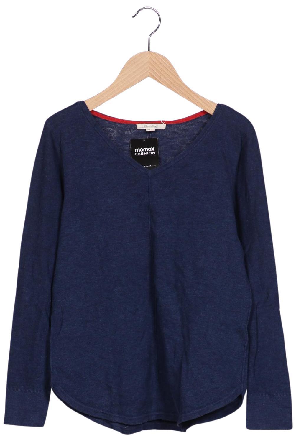 

White Stuff Damen Langarmshirt, marineblau, Gr. 38