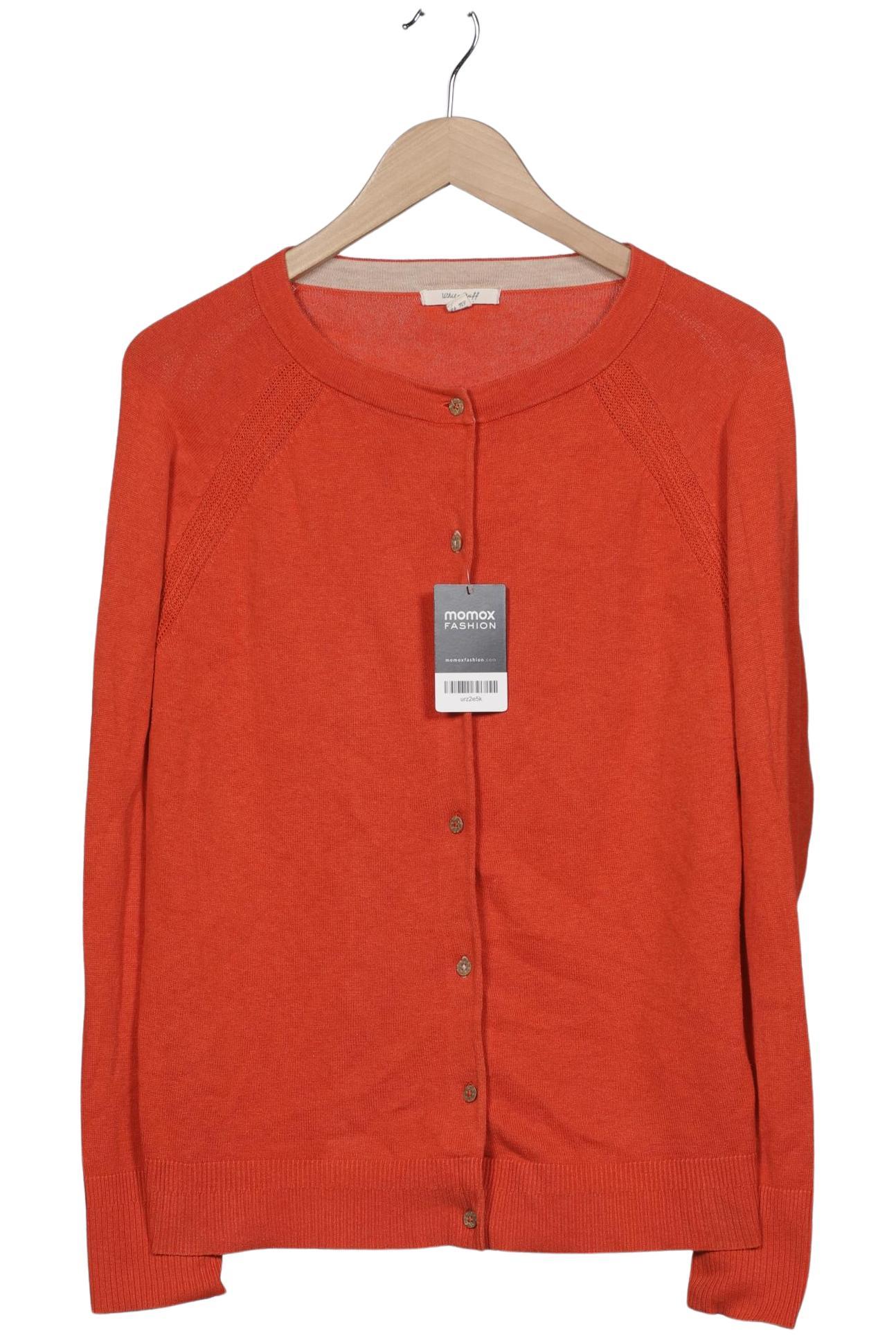 

White Stuff Damen Strickjacke, orange, Gr. 46