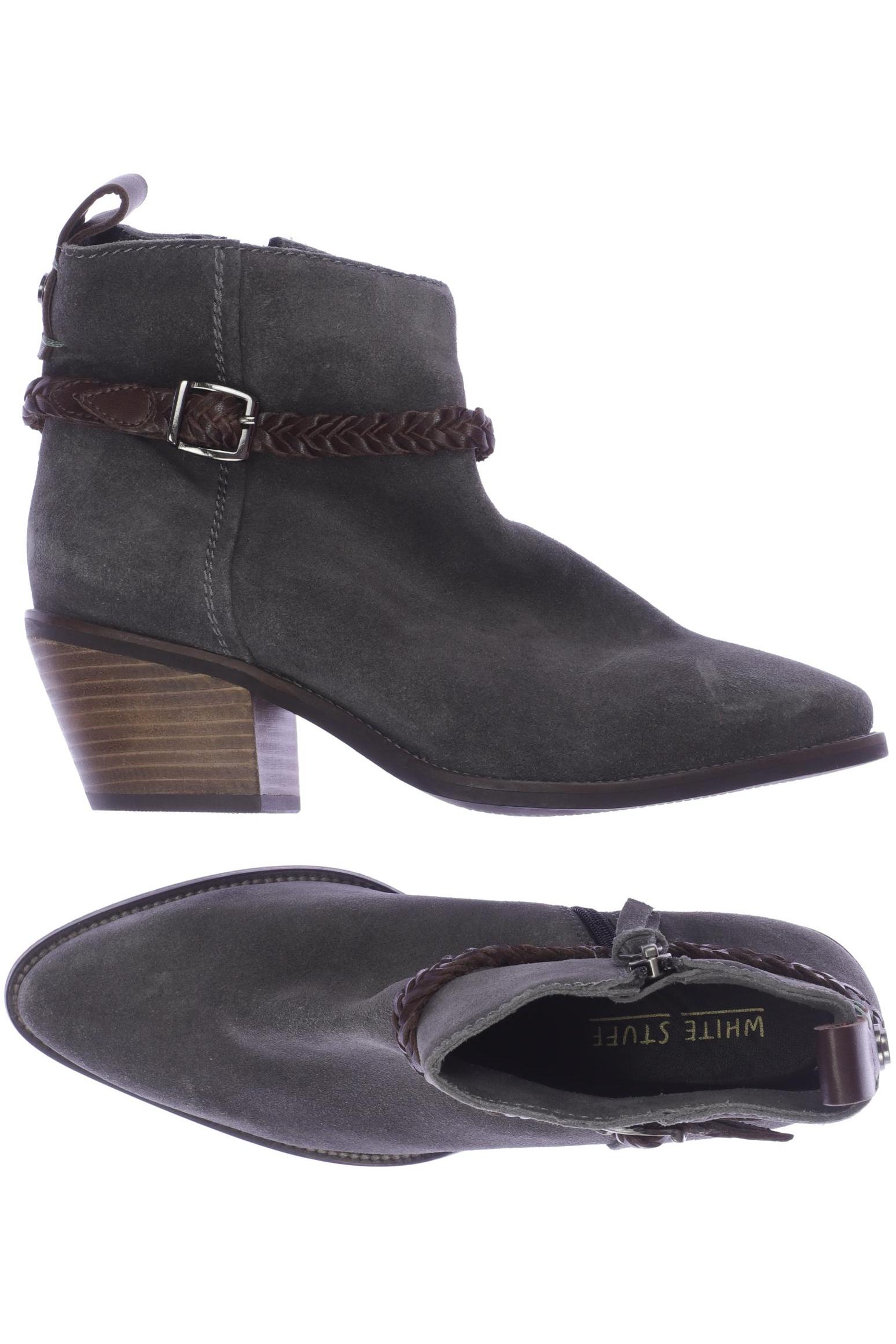 

White Stuff Damen Stiefelette, grau, Gr. 37