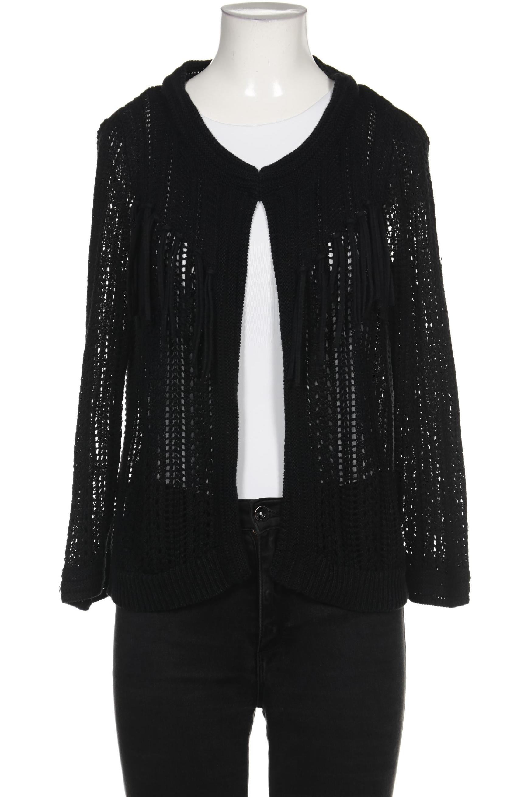 

White Stuff Damen Strickjacke, schwarz, Gr. 36