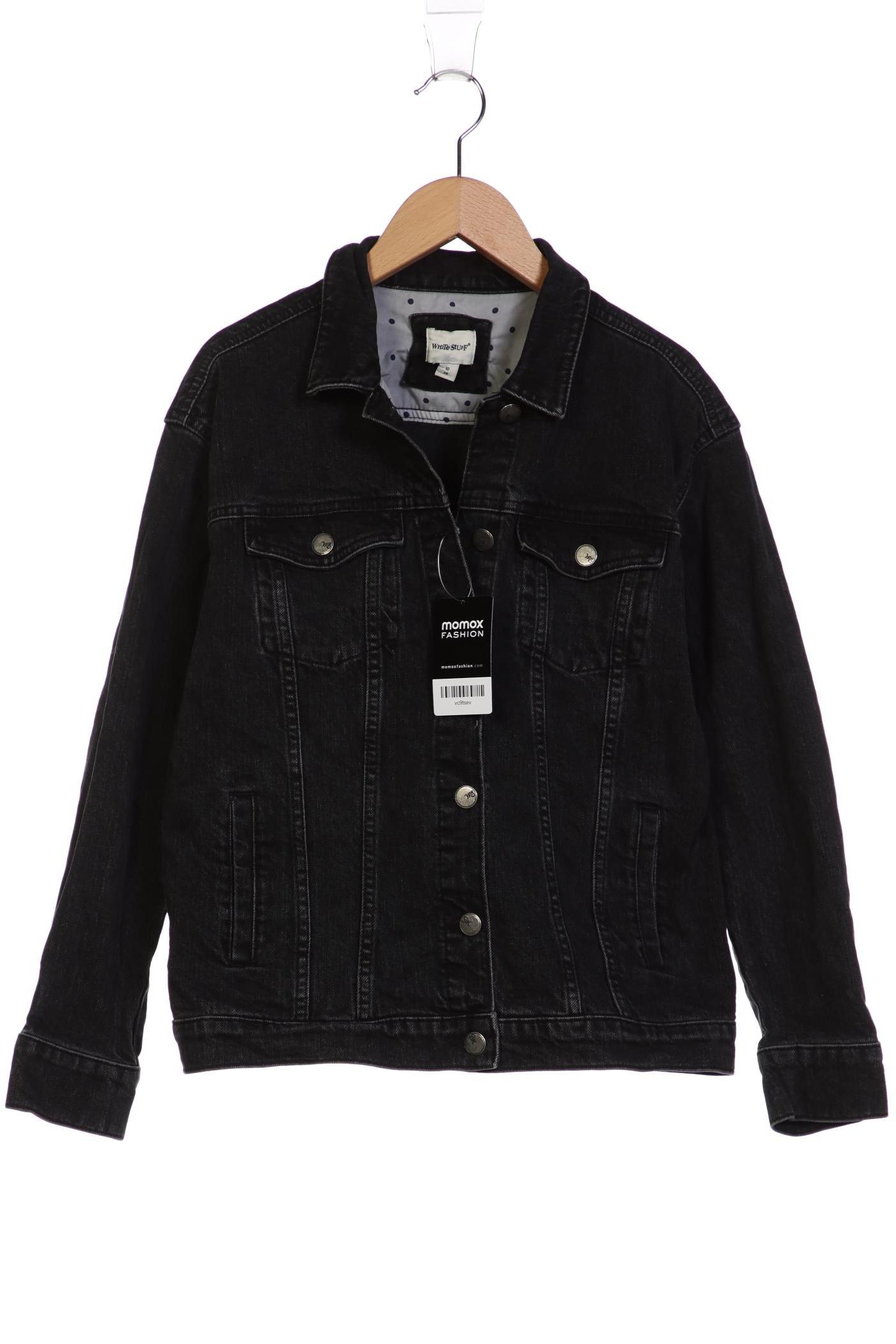 

White Stuff Damen Jacke, schwarz, Gr. 38