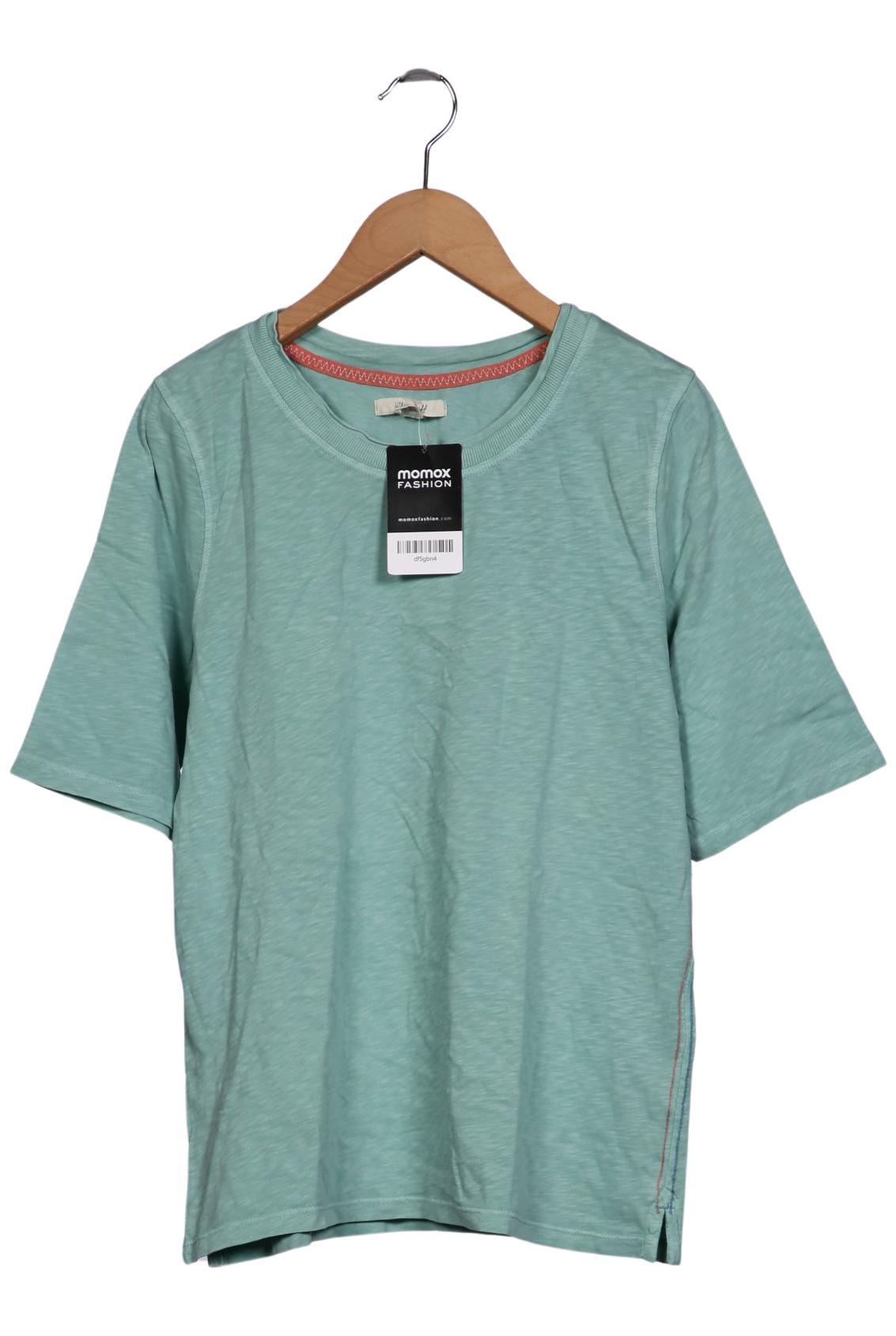 

White Stuff Damen T-Shirt, türkis, Gr. 38