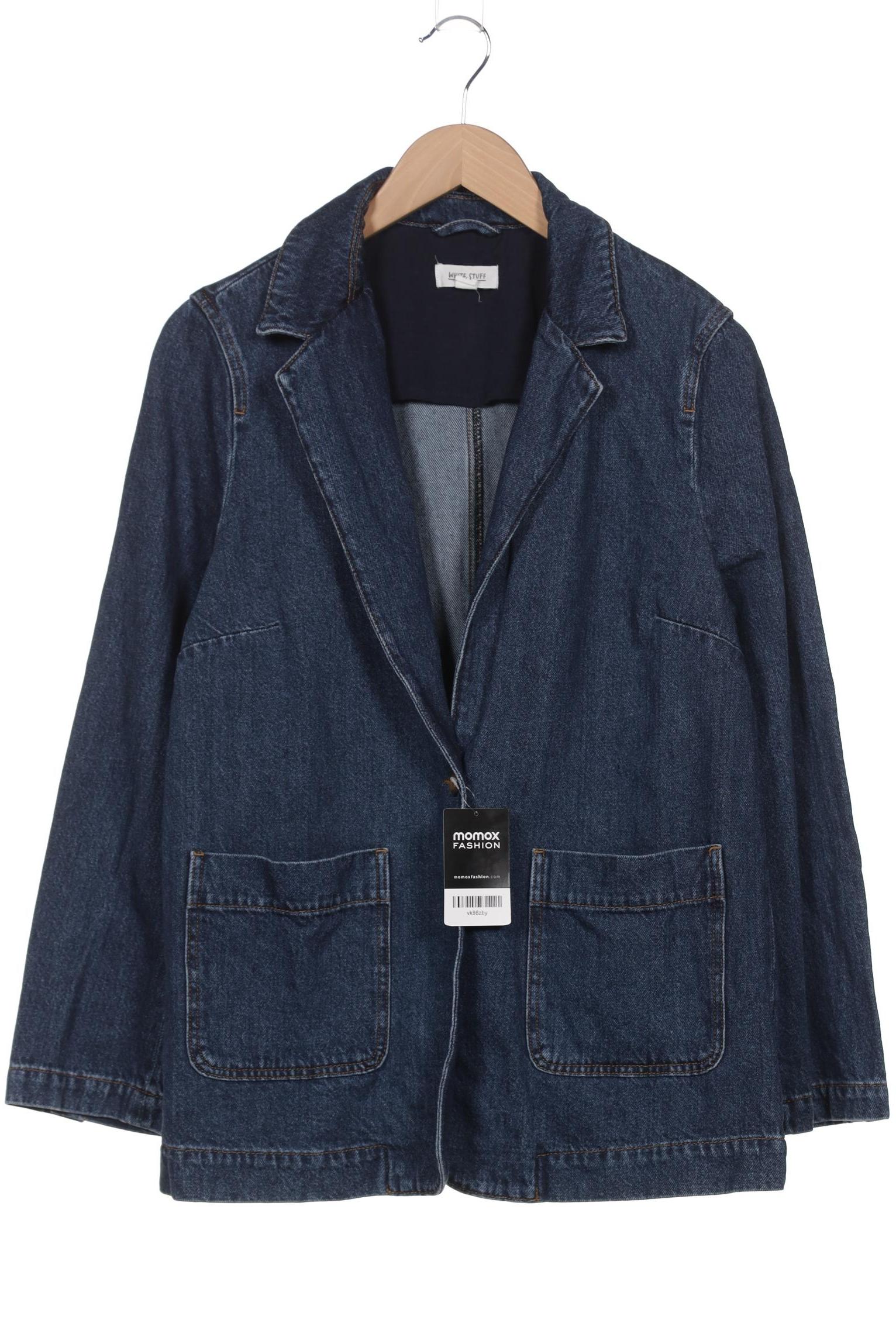 

White Stuff Damen Jacke, blau, Gr. 40