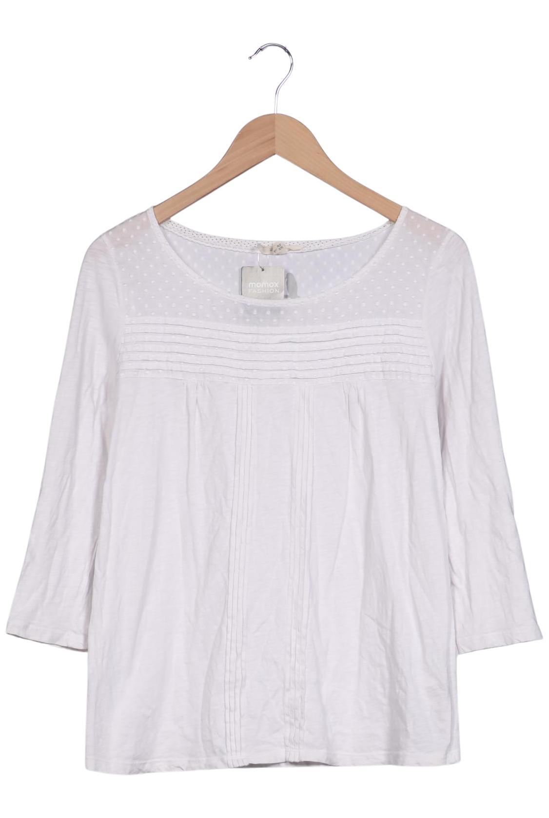 

White Stuff Damen Langarmshirt, weiß, Gr. 40