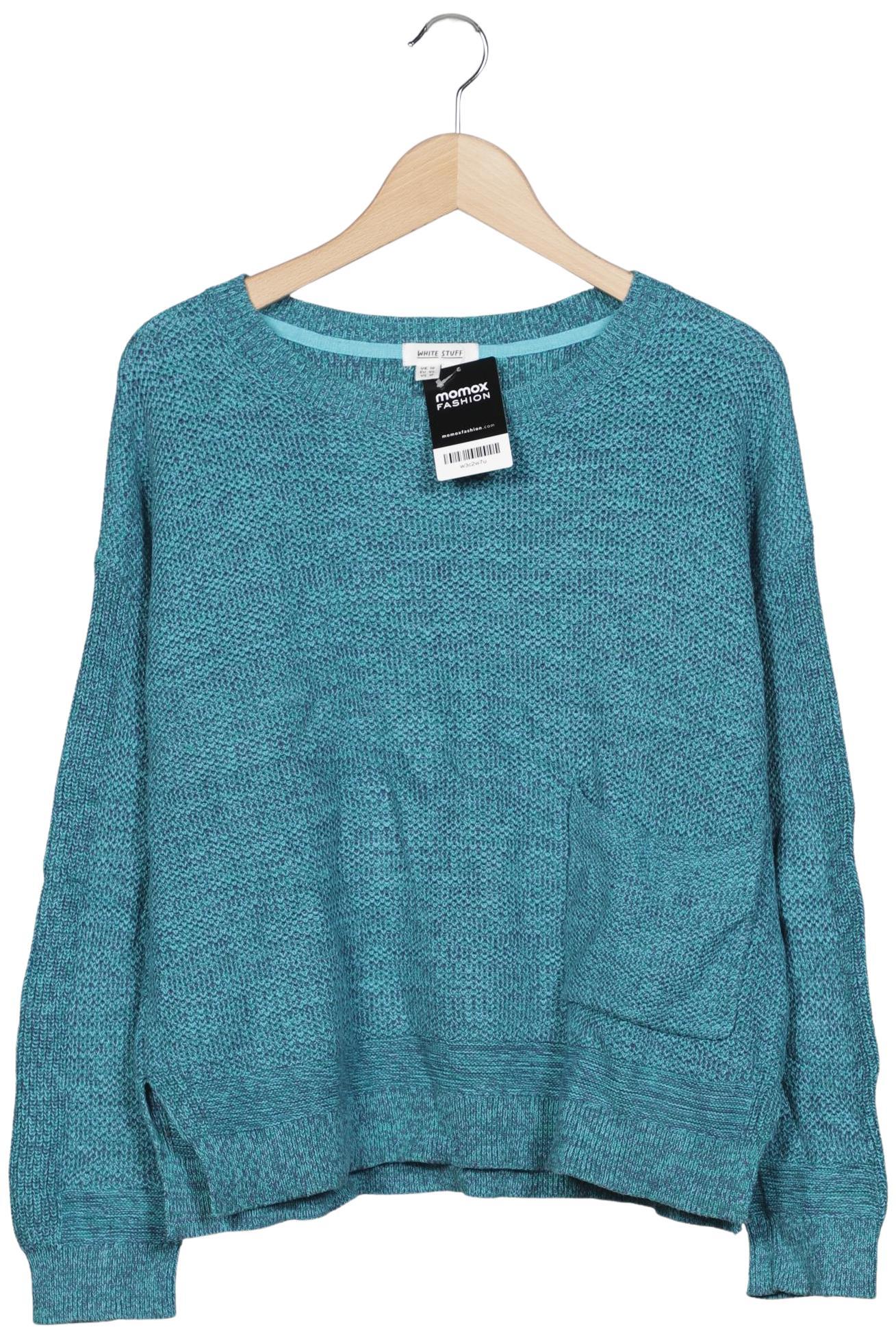 

White Stuff Damen Pullover, türkis, Gr. 42
