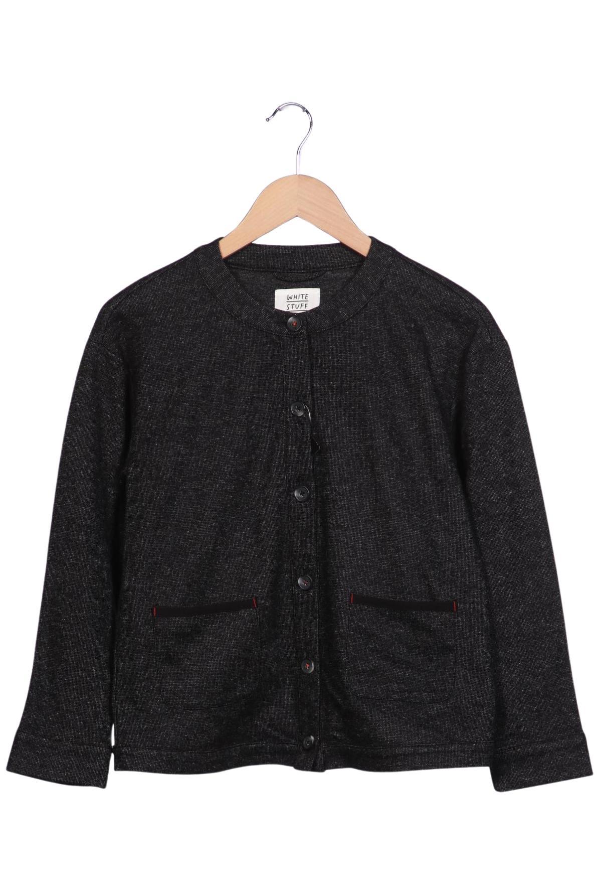 

White Stuff Damen Strickjacke, grau, Gr. 34