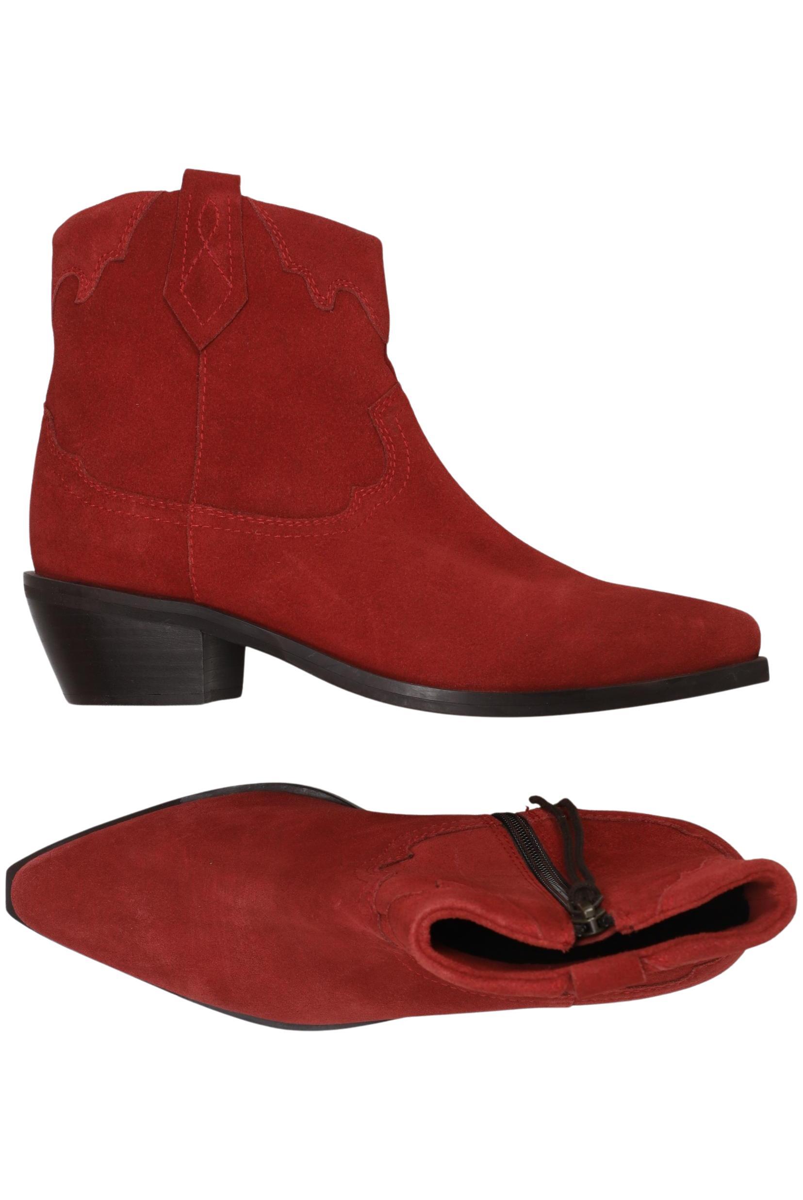 

White Stuff Damen Stiefelette, rot, Gr. 4