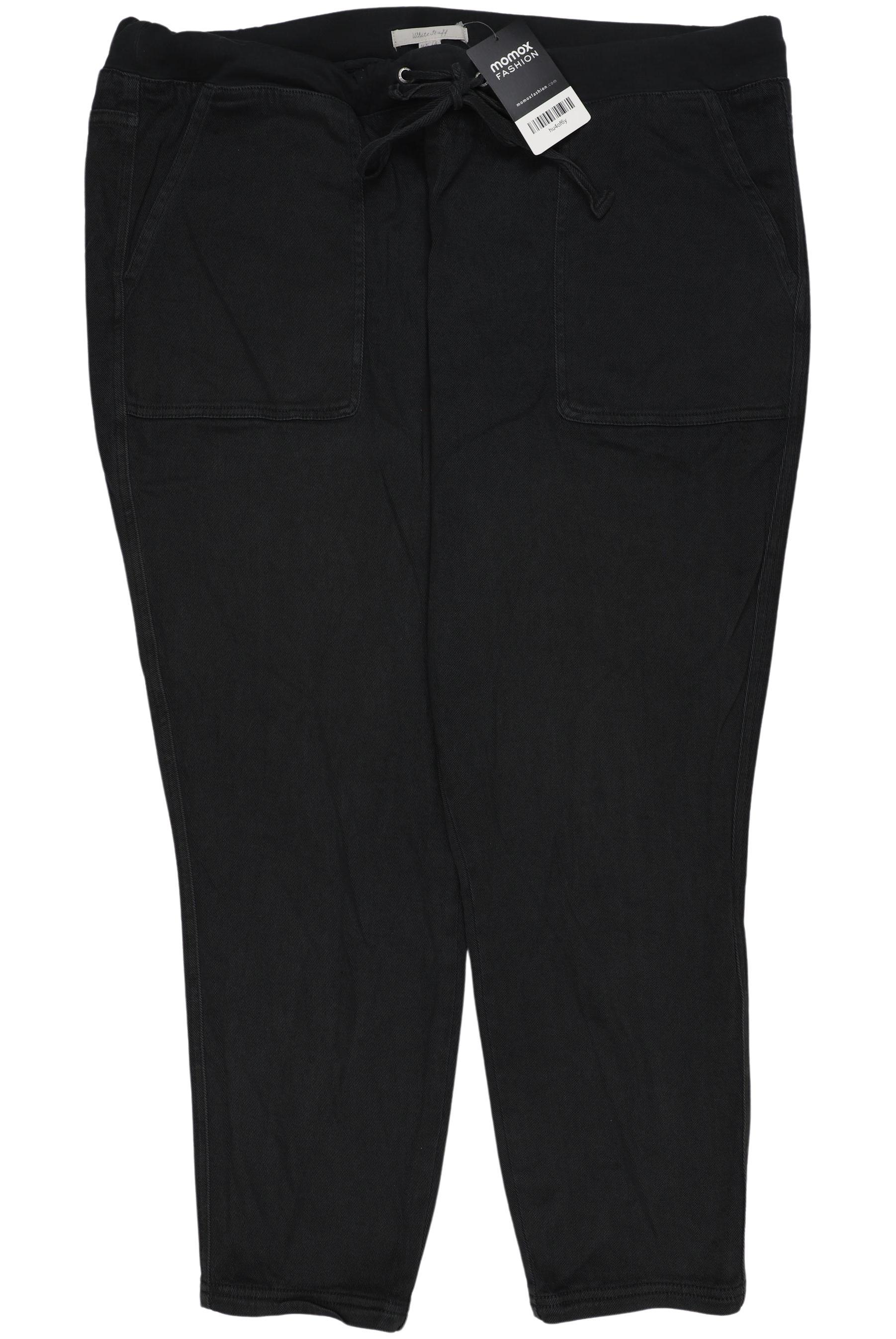 

White Stuff Damen Stoffhose, schwarz, Gr. 46