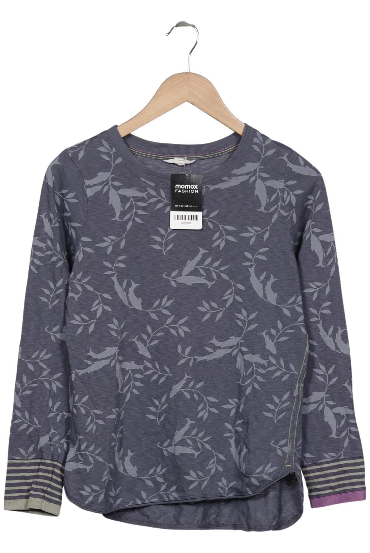 

White Stuff Damen Langarmshirt, blau, Gr. 38