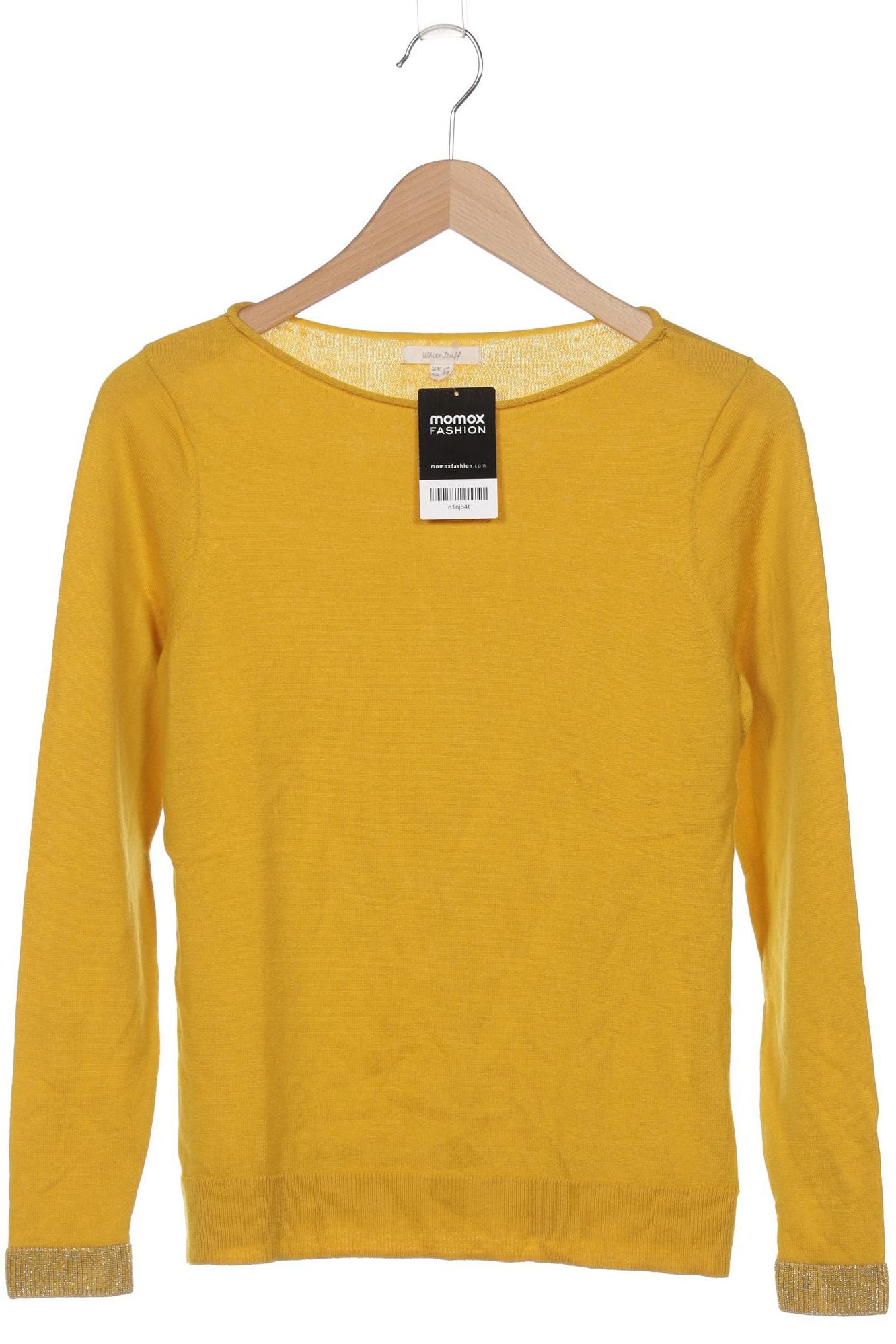 

White Stuff Damen Pullover, gelb, Gr. 38