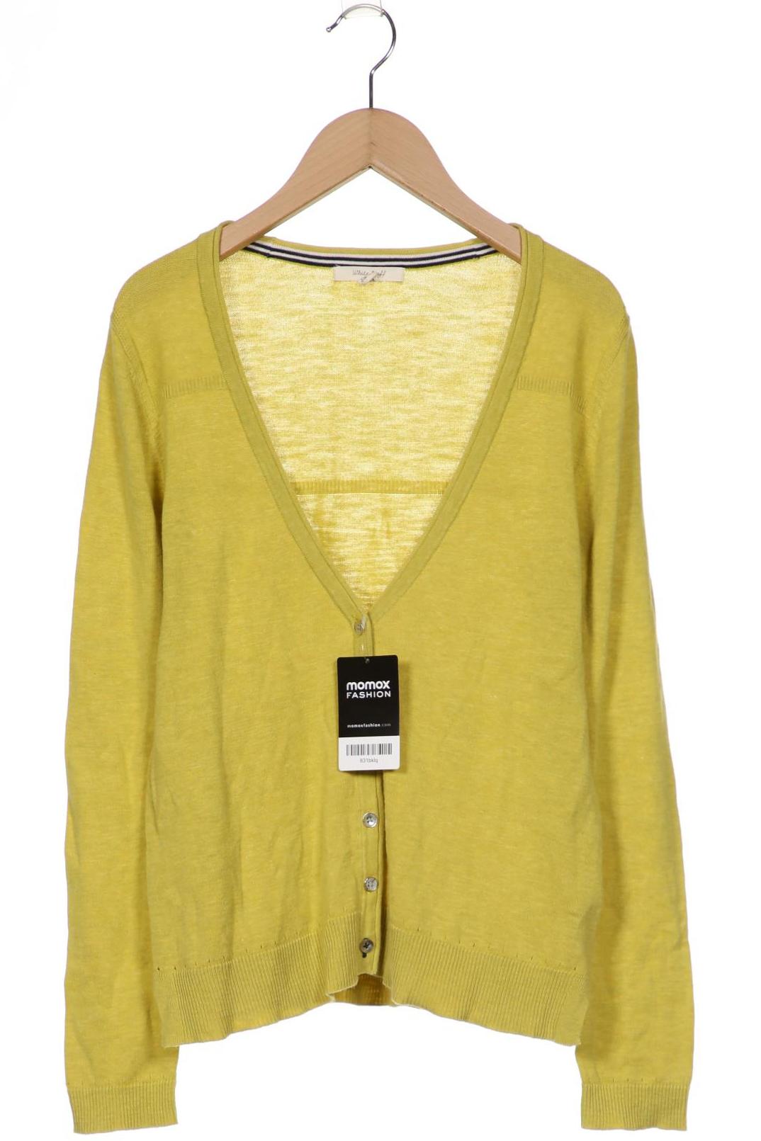 

White Stuff Damen Strickjacke, grün, Gr. 36