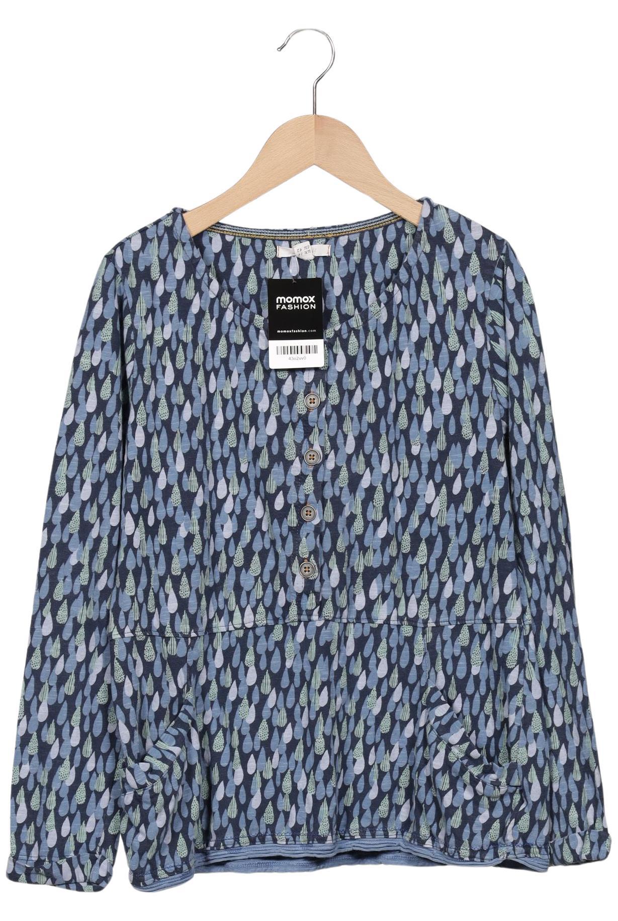 

White Stuff Damen Langarmshirt, hellblau, Gr. 42