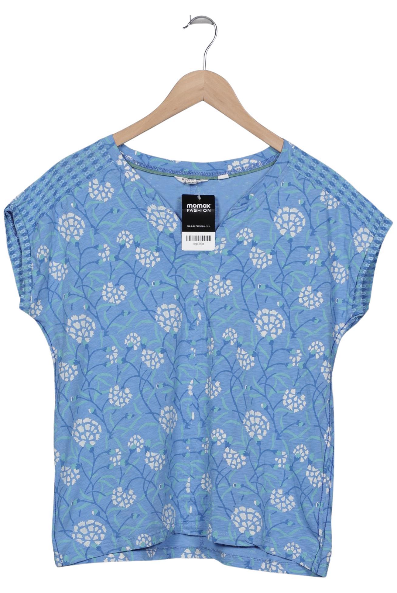 

White Stuff Damen T-Shirt, blau, Gr. 42