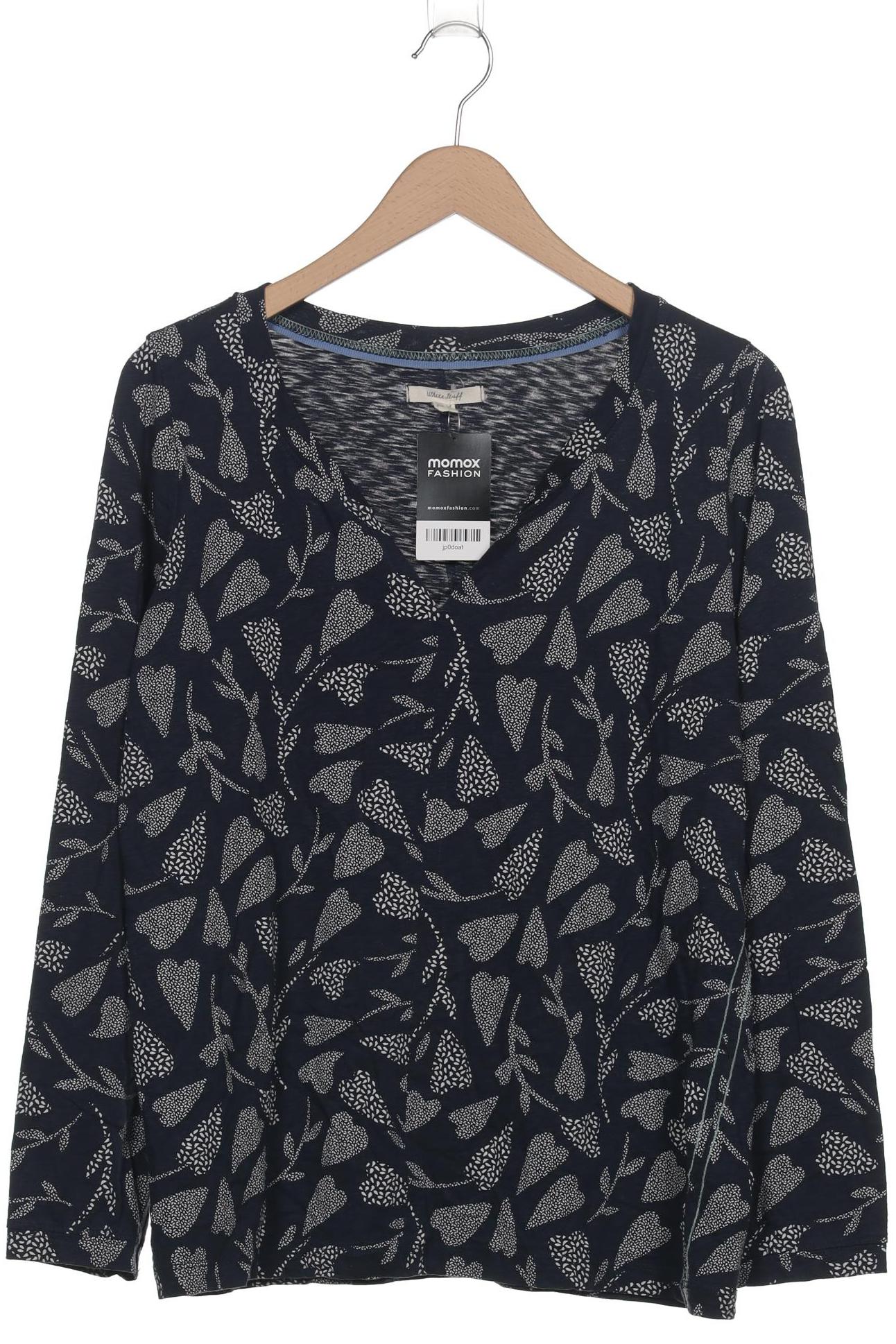 

White Stuff Damen Langarmshirt, marineblau, Gr. 46
