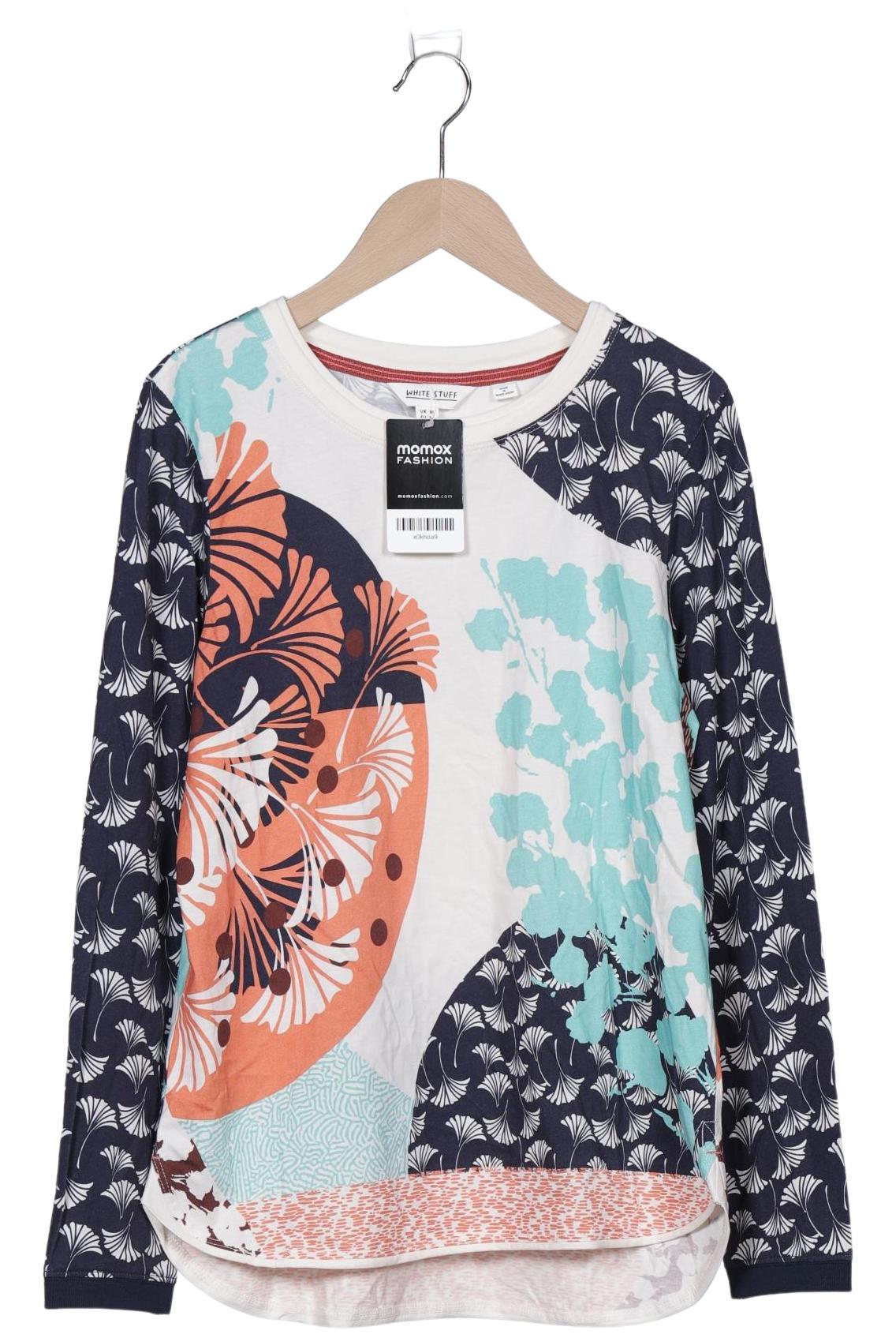 

White Stuff Damen Langarmshirt, mehrfarbig, Gr. 38