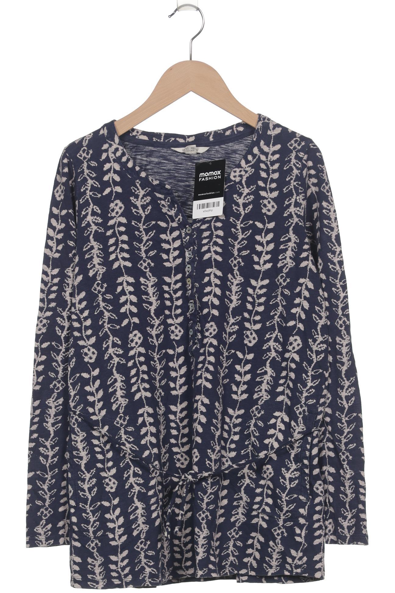 

White Stuff Damen Langarmshirt, marineblau, Gr. 38