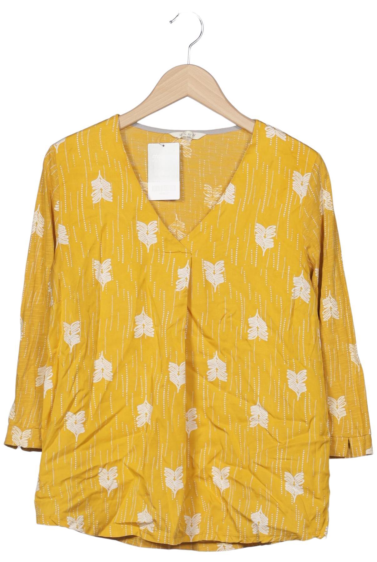 

White Stuff Damen Langarmshirt, gelb, Gr. 44