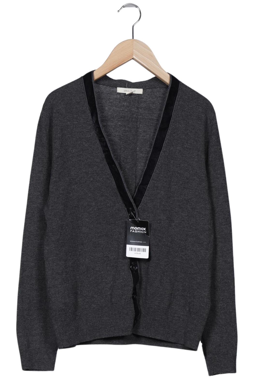 

White Stuff Damen Strickjacke, grau, Gr. 40