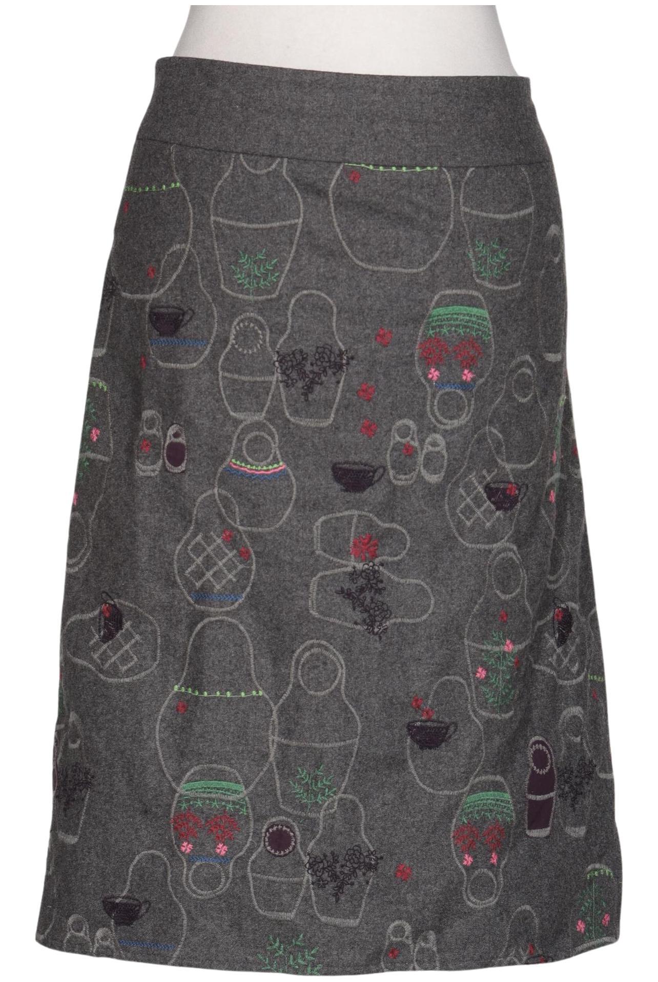 

White Stuff Damen Rock, grau, Gr. 10