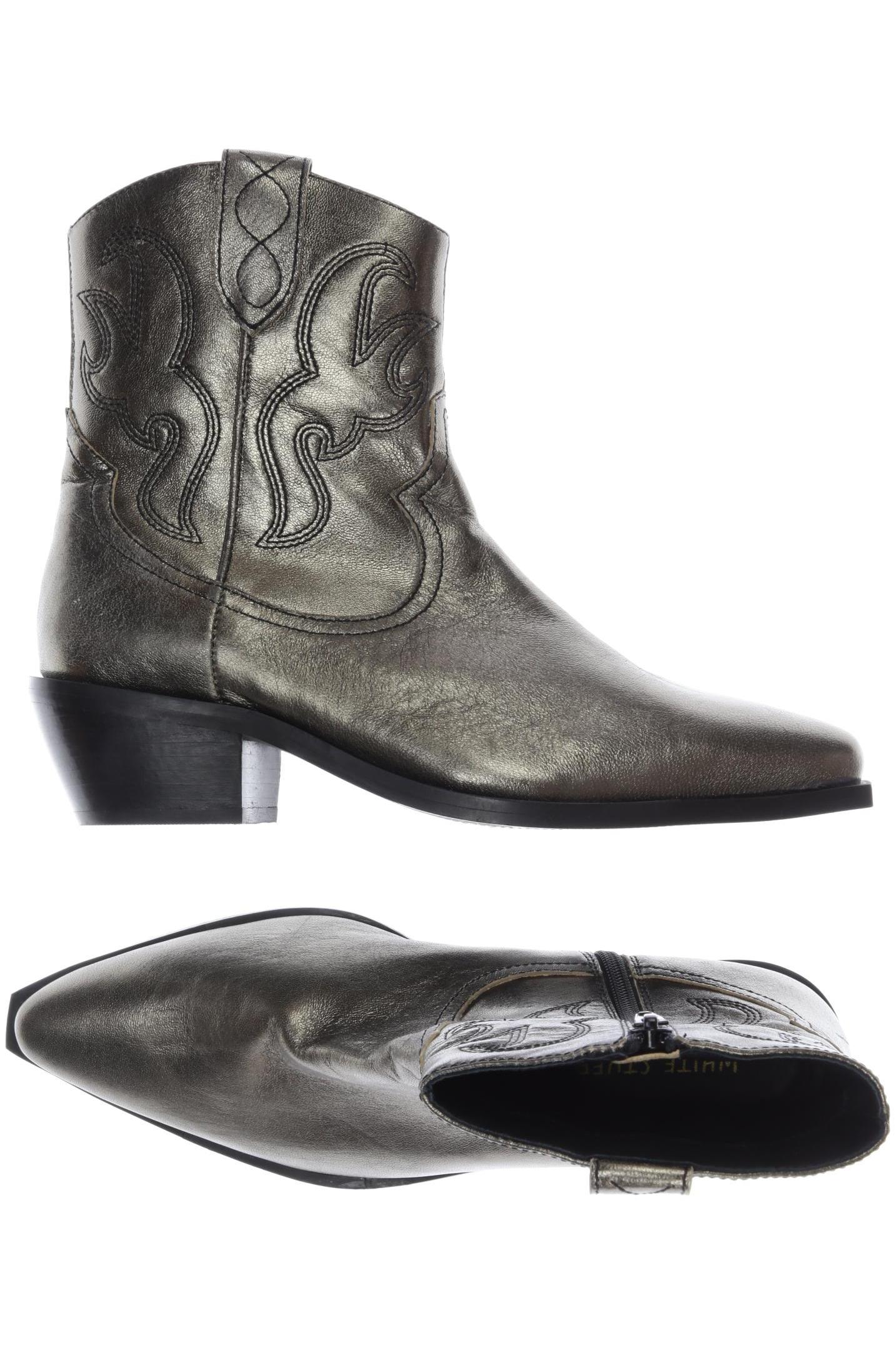 

White Stuff Damen Stiefelette, gold, Gr. 37