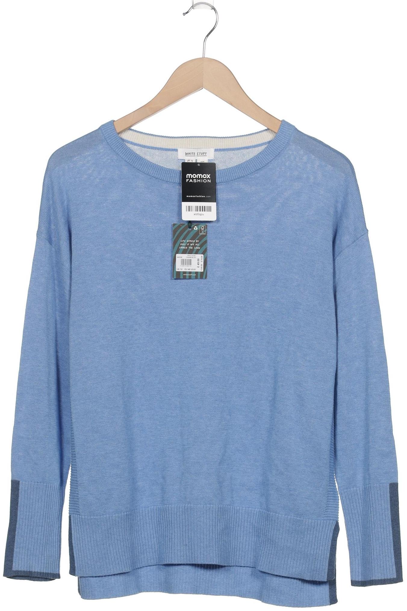 

White Stuff Damen Pullover, blau, Gr. 40