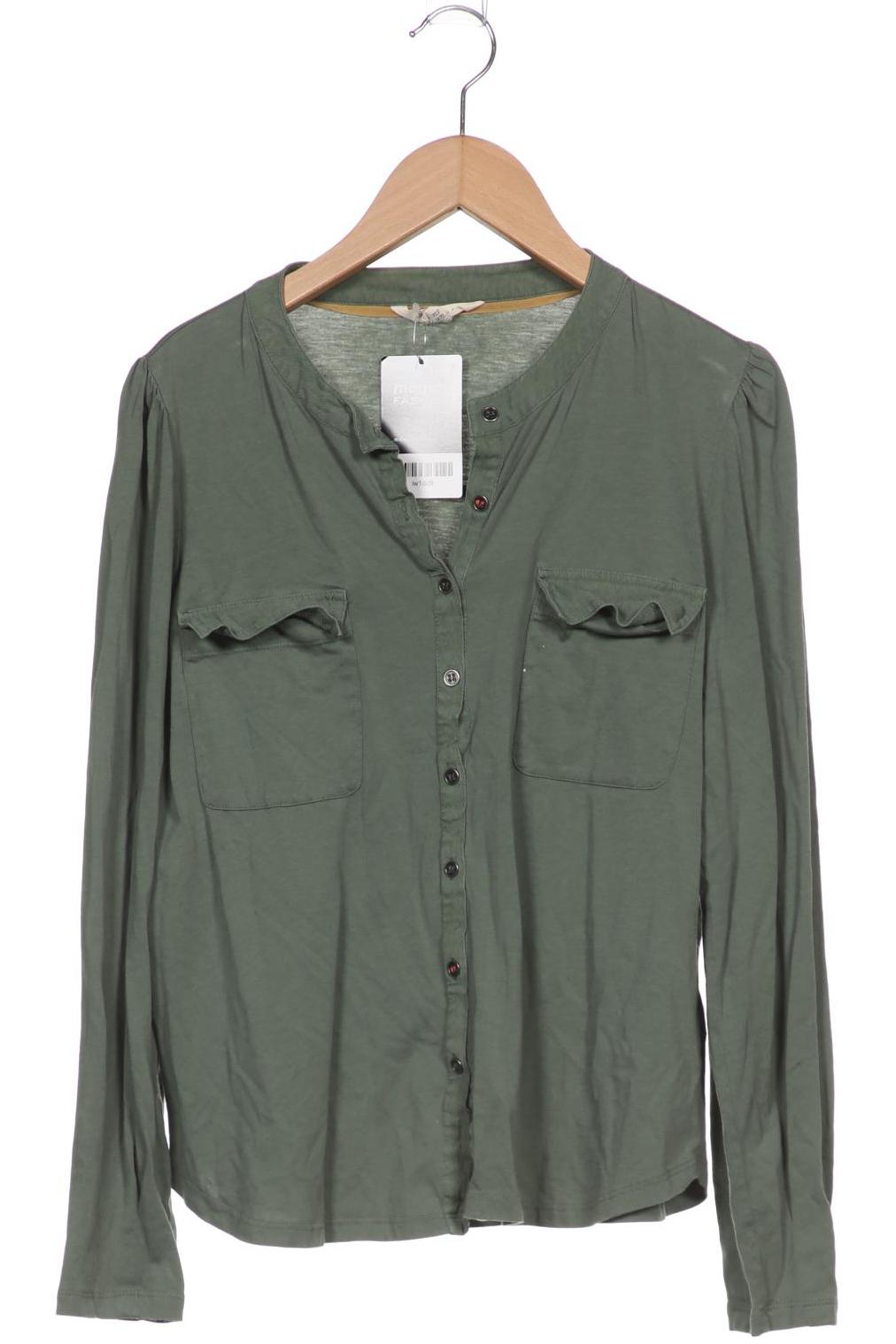 

White Stuff Damen Langarmshirt, türkis, Gr. 40