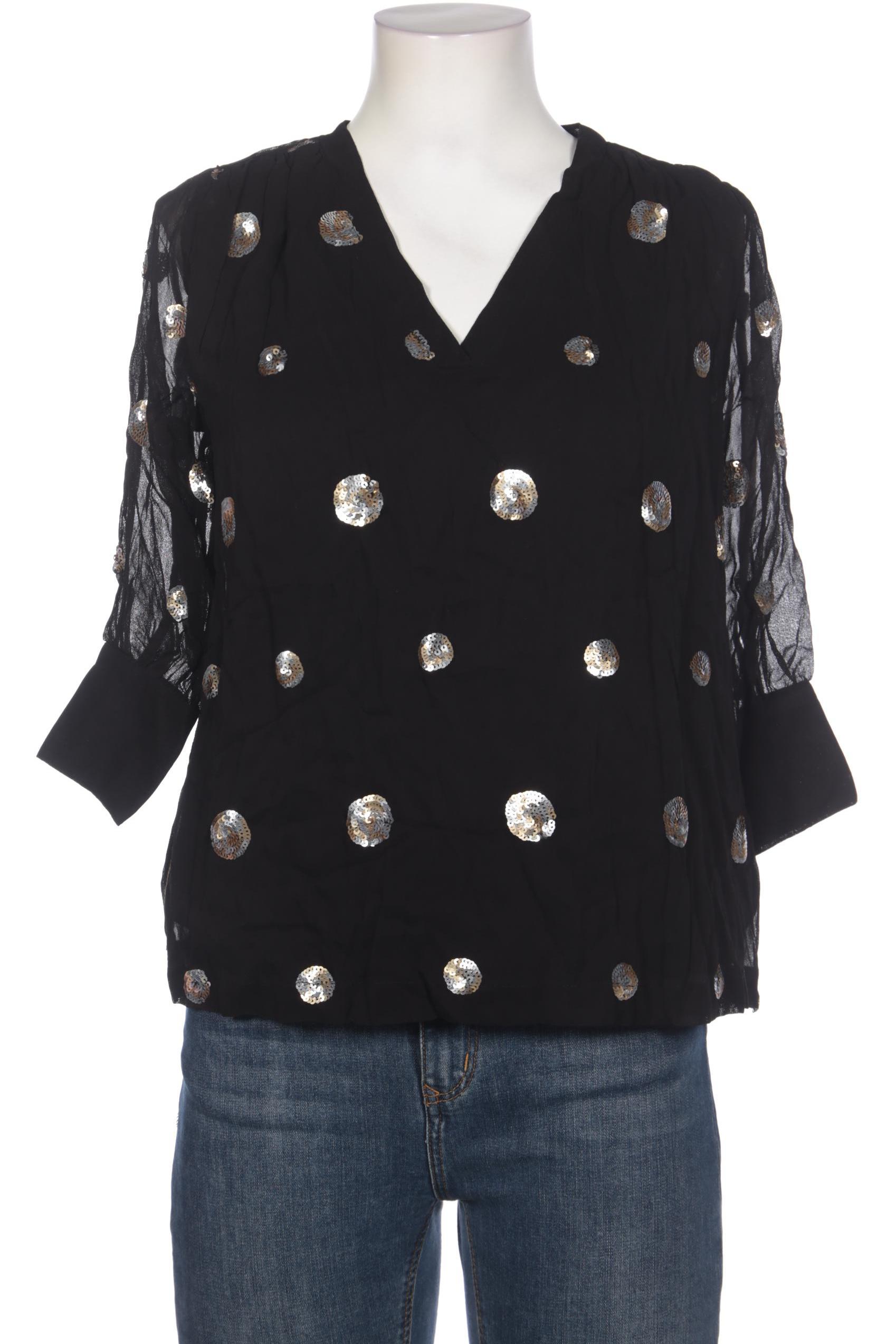 

White Stuff Damen Bluse, schwarz, Gr. 38