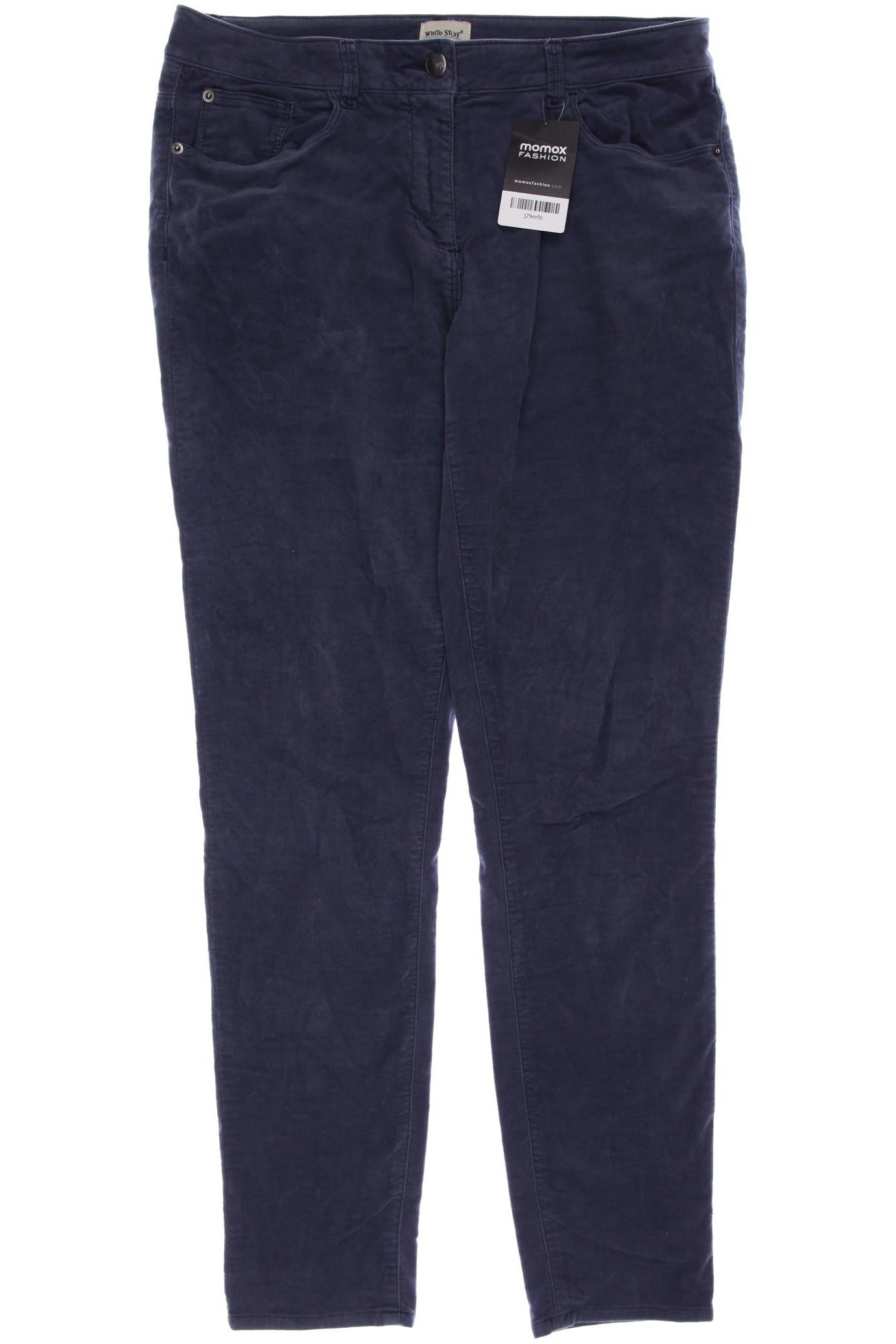 

White Stuff Damen Stoffhose, marineblau