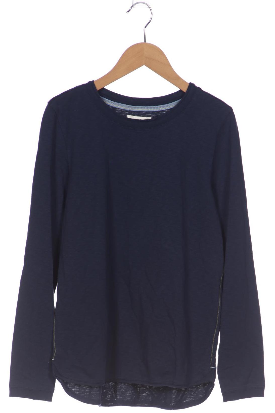 

White Stuff Damen Langarmshirt, marineblau, Gr. 38