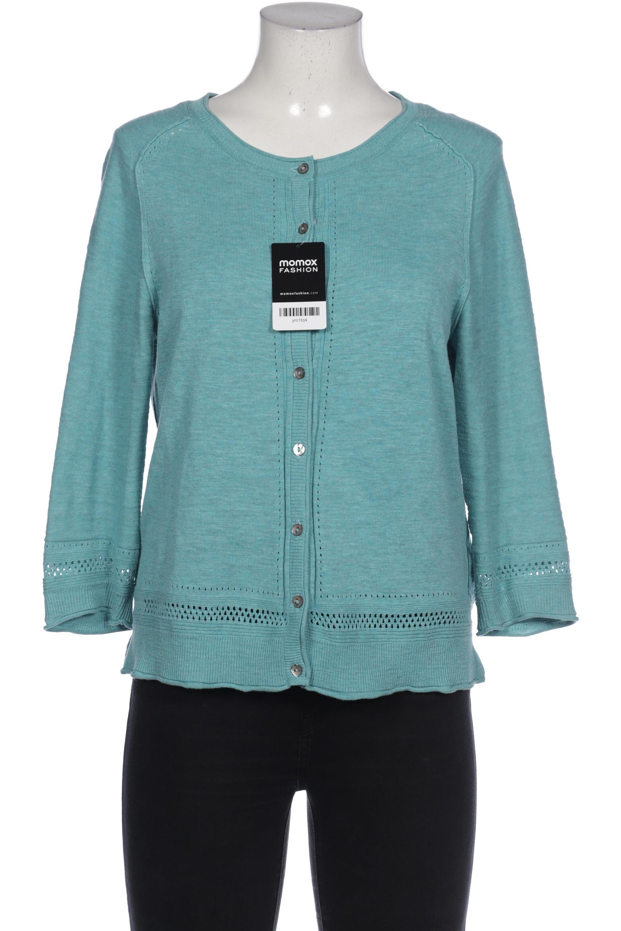 

White Stuff Damen Strickjacke, blau, Gr. 42
