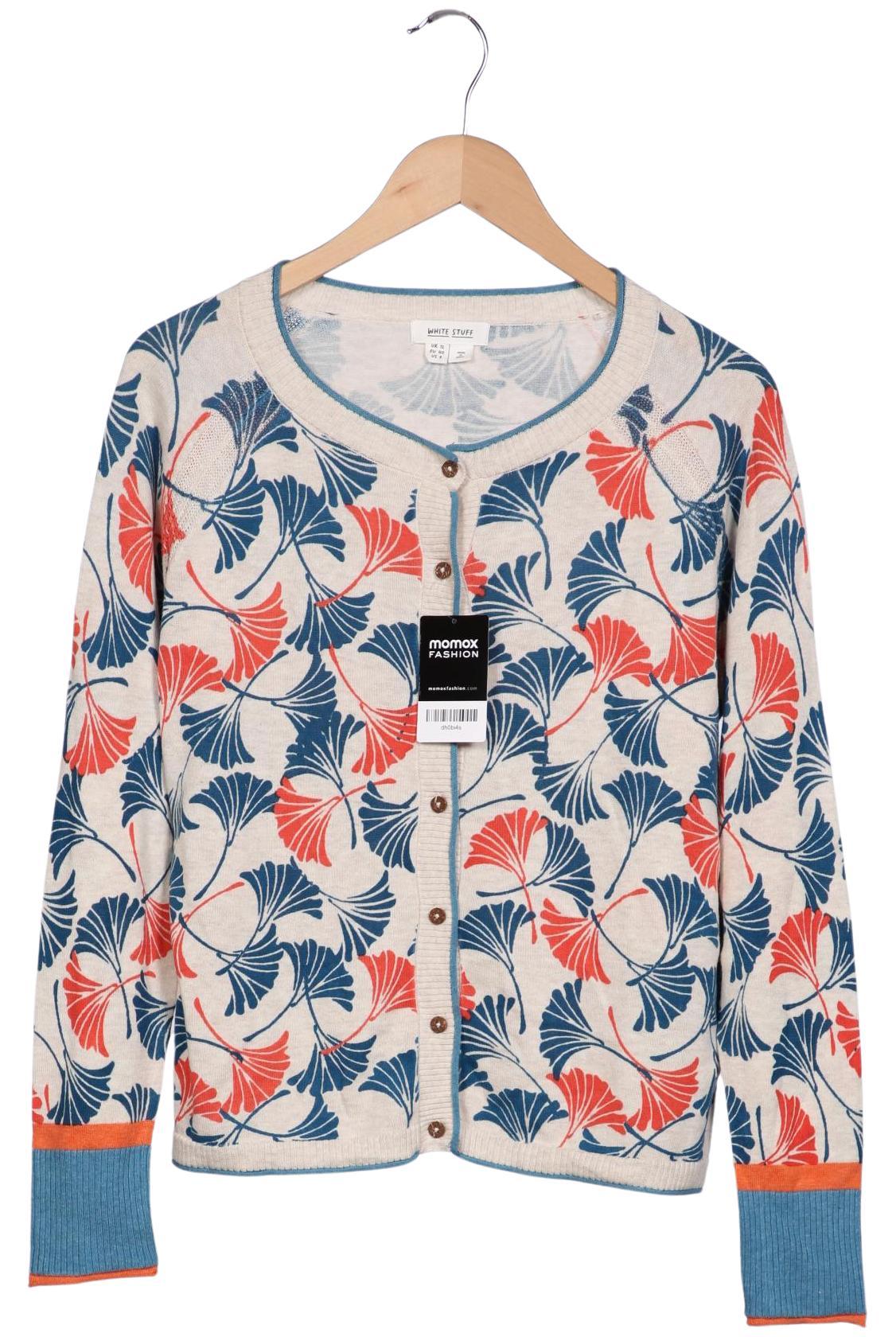 

White Stuff Damen Strickjacke, mehrfarbig, Gr. 40