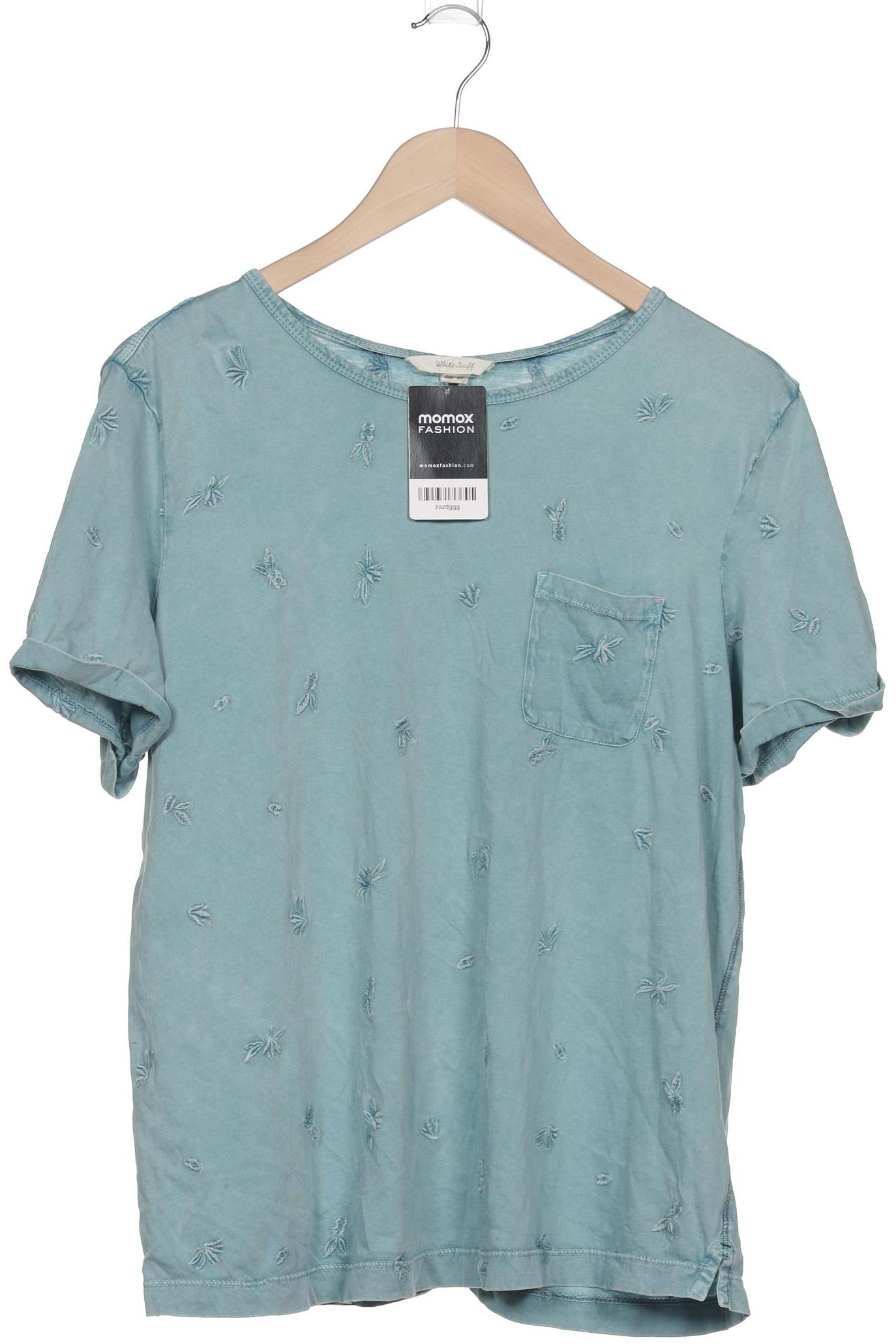 

White Stuff Damen T-Shirt, blau, Gr. 46